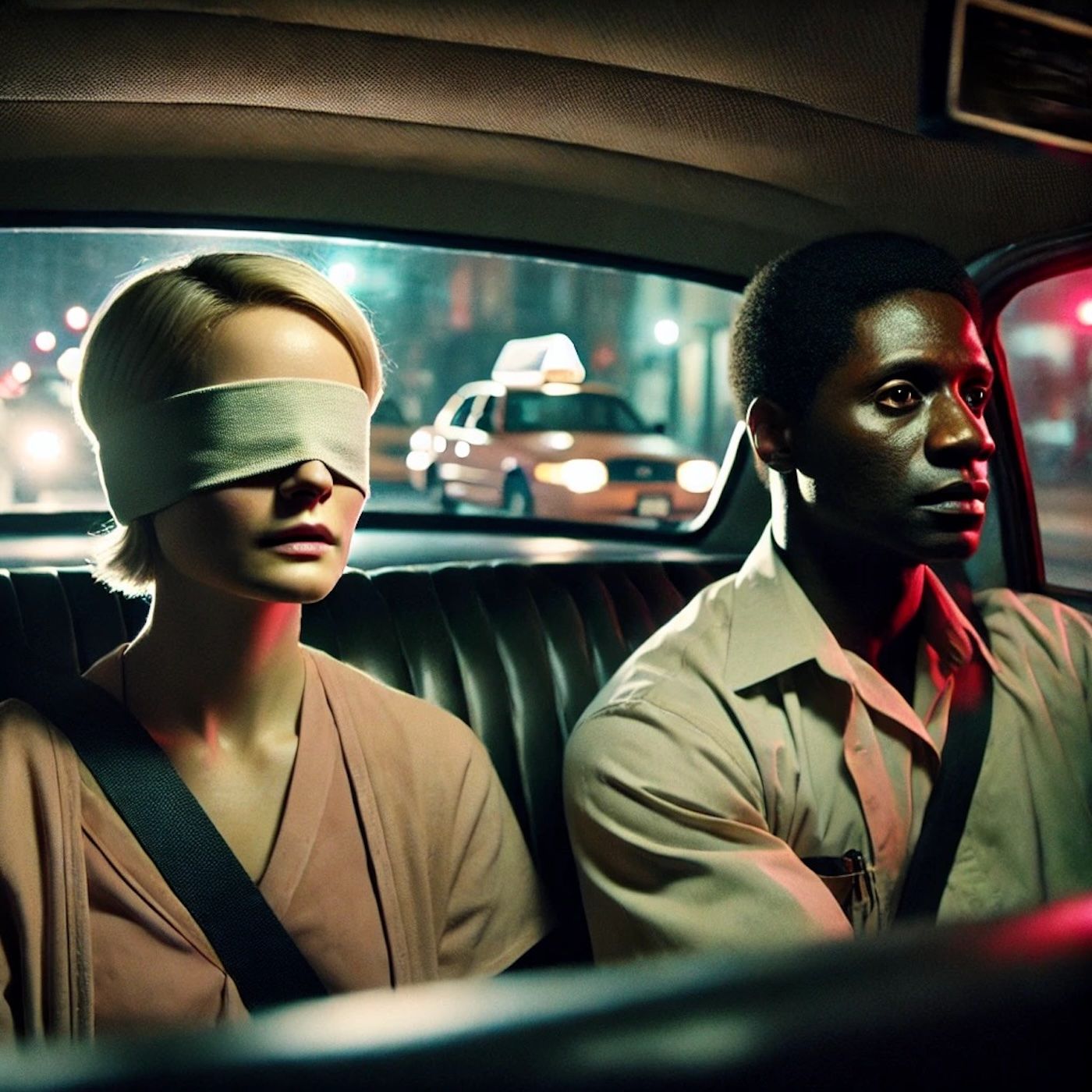 "Don't blind people usually wear dark glasses?" "Do they? I've never seen a blind person." episode artwork