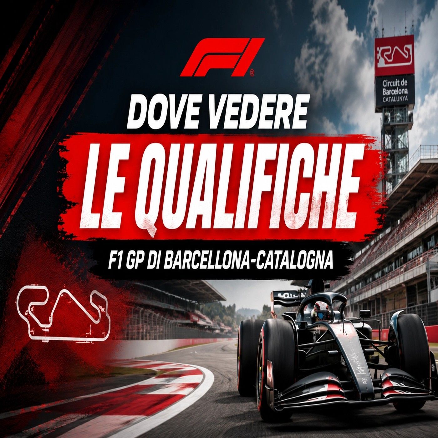 Qualifiche F1 oggi a Barcellona, dove vederle episode artwork