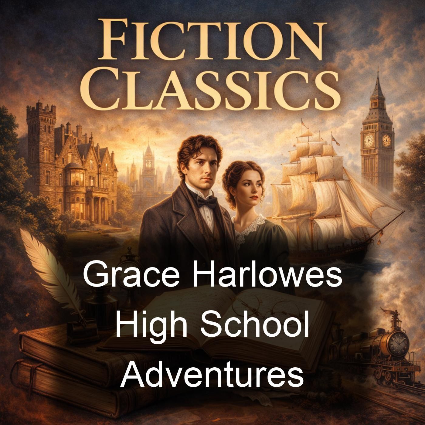 Grace Harlowes High School Adventures cover art