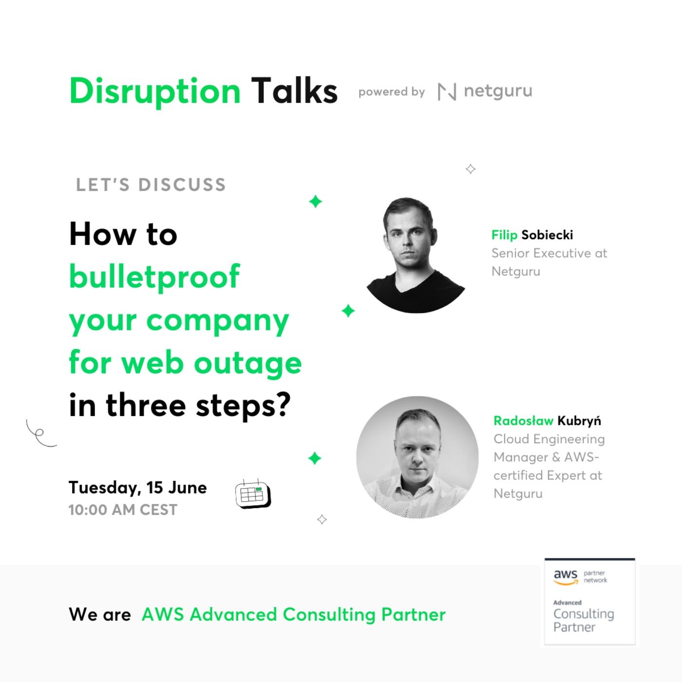 Disruption Talks by Netguru