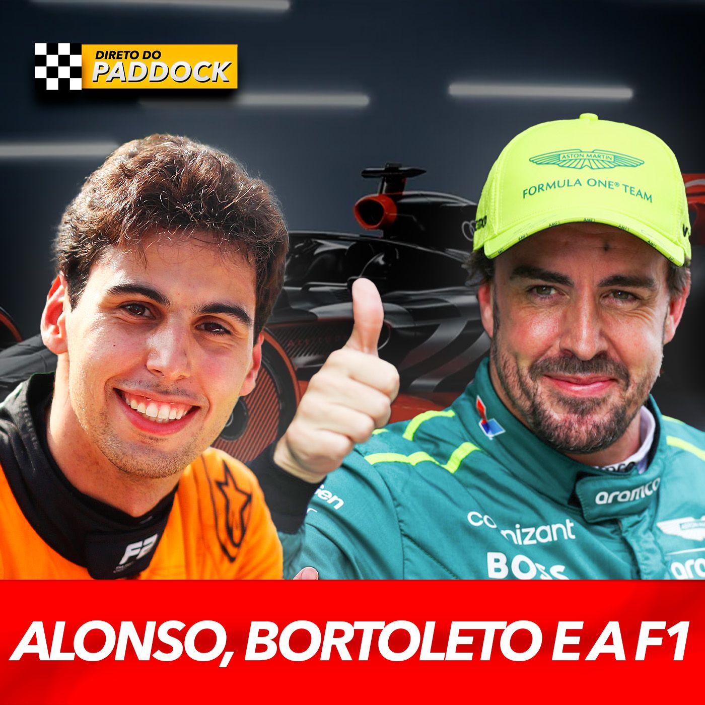 "Questão de tempo": Alonso 'banca' Bortoleto na Audi, ordens na McLaren, Newey fala da RBR e + Baku episode artwork