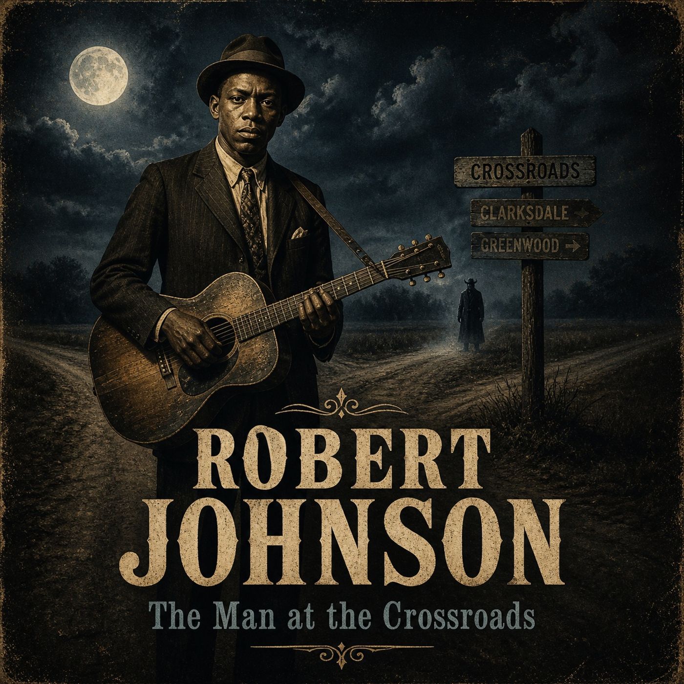 Robert Johnson The Man at the Crossroads episode artwork