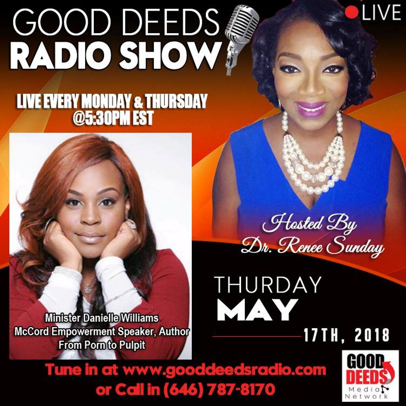 Dr. Renee Sunday\'s show