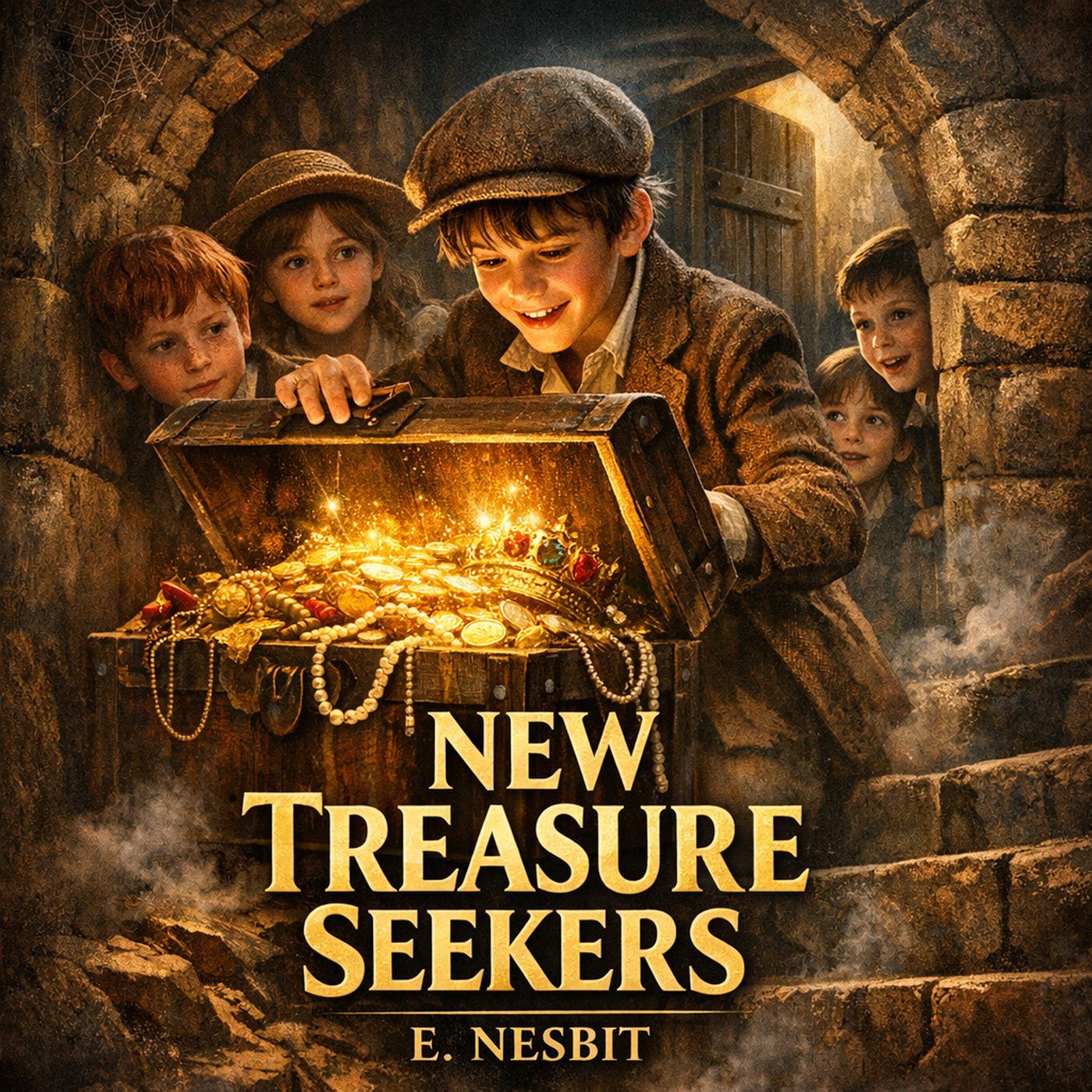 🟡 New Treasure Seekers (Full Audiobook) | E. Nesbit episode artwork