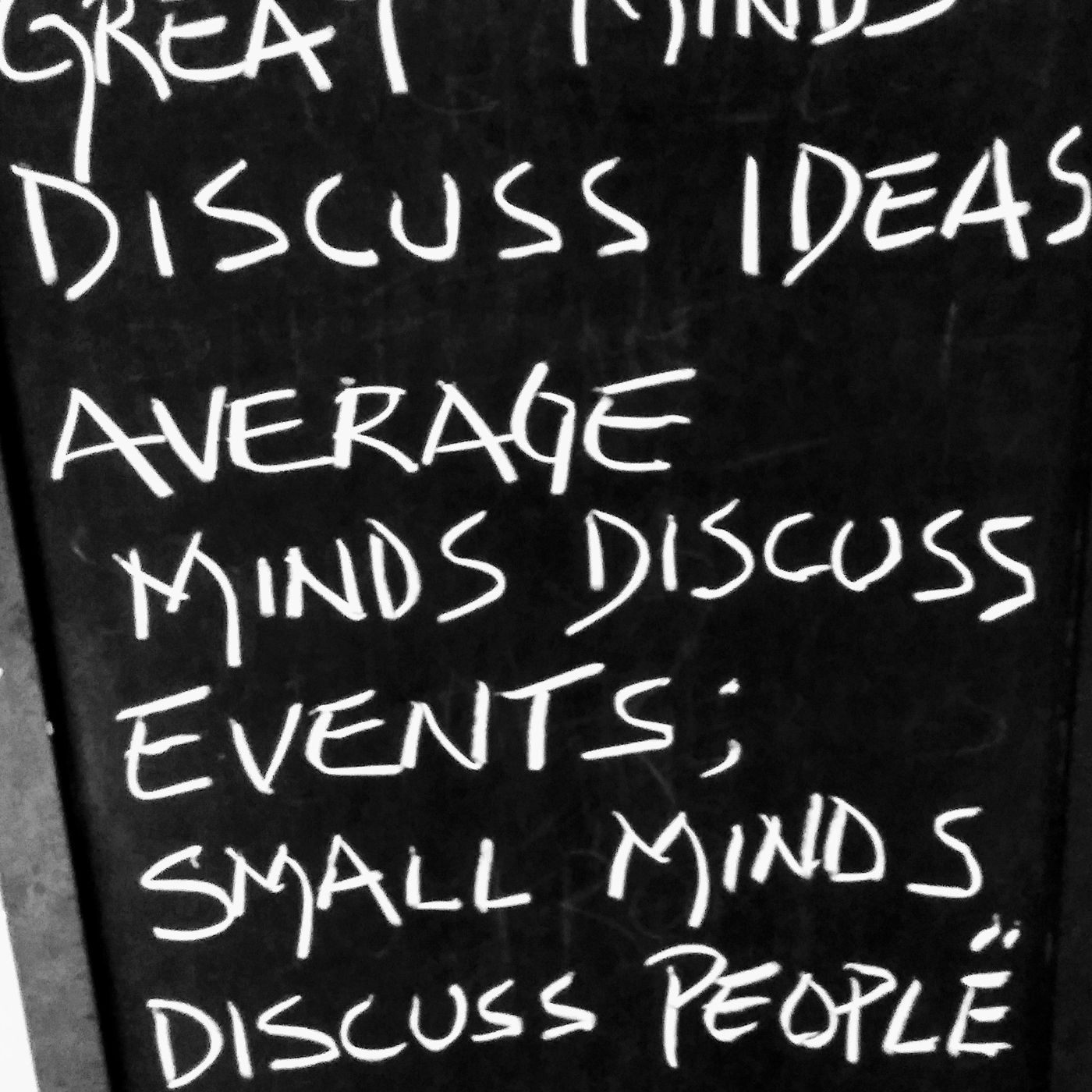 The Tides of Conformity...