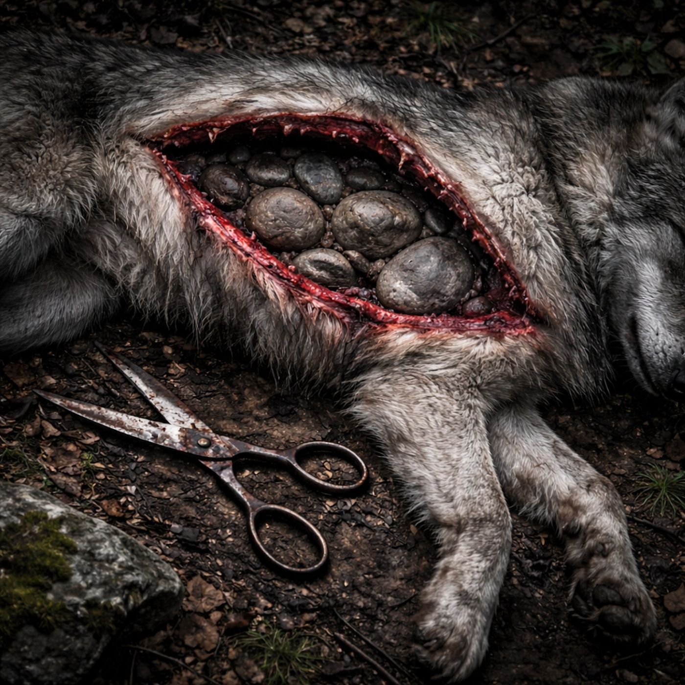 The Wolf and the Seven Little Kids - Scissors Split Belly episode artwork