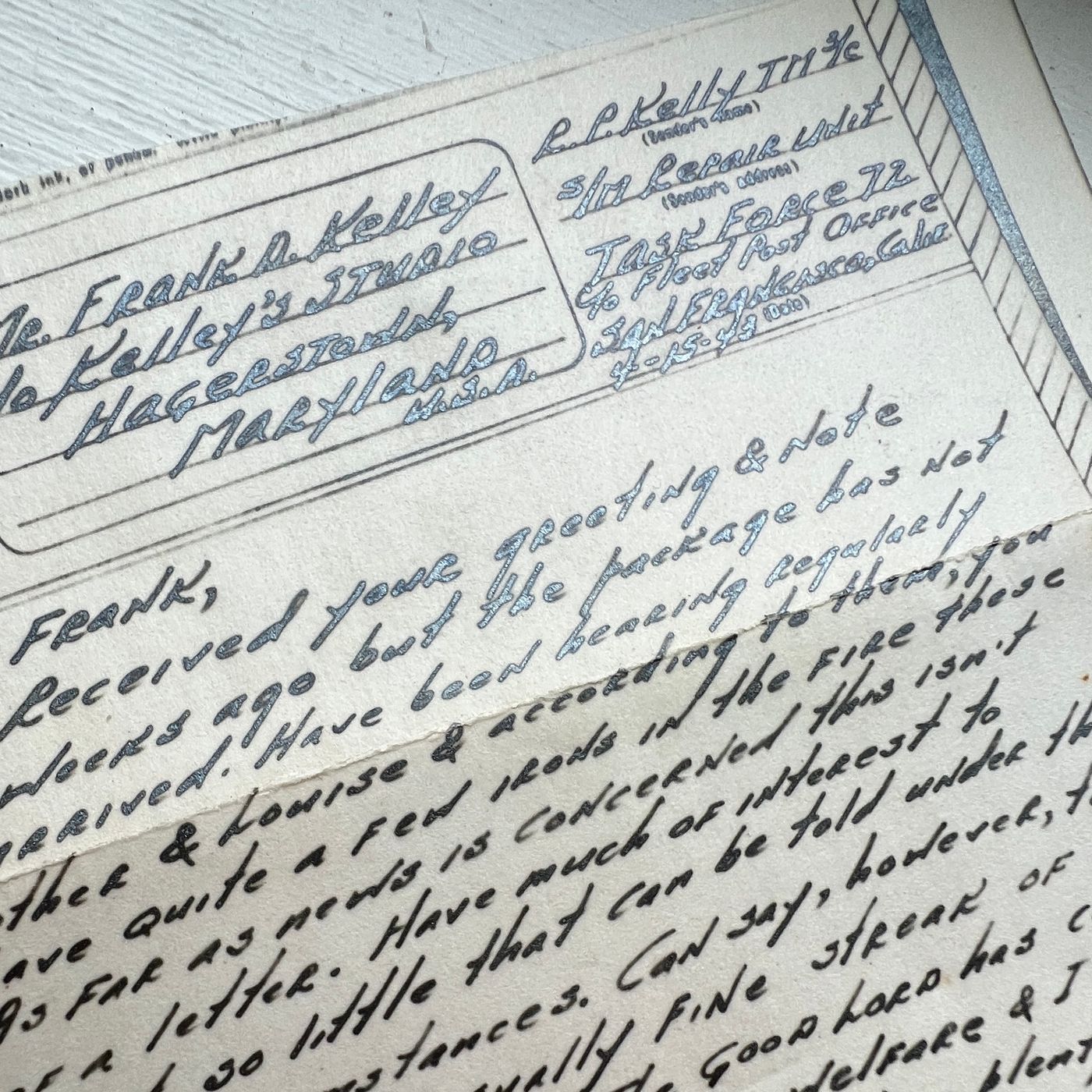 War and Family: Letters Home