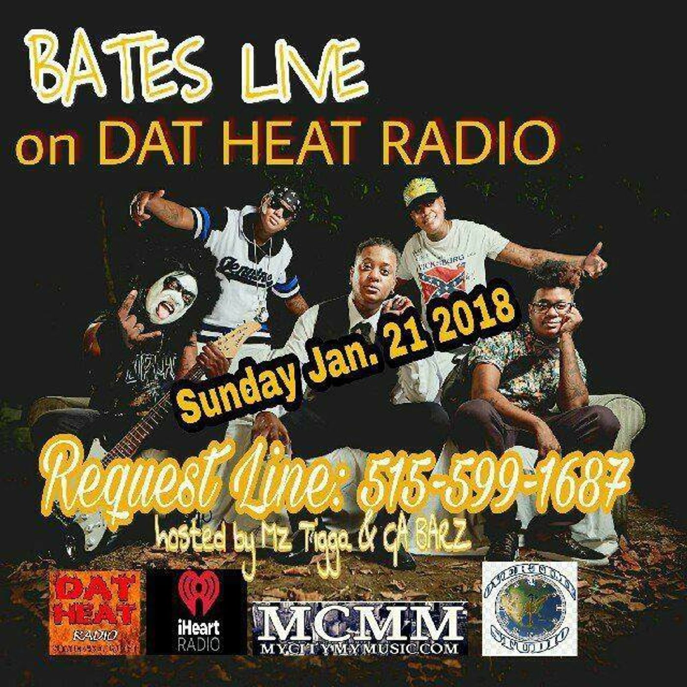 DAT HEAT RADIO BATES Femfest 4 Edition WE LIT episode artwork