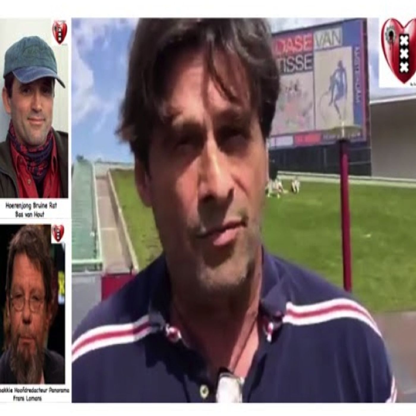 Hoofdredacteur Panorama Lomans beschijt zich tijdens ontmoeting met Steve Brown‬.