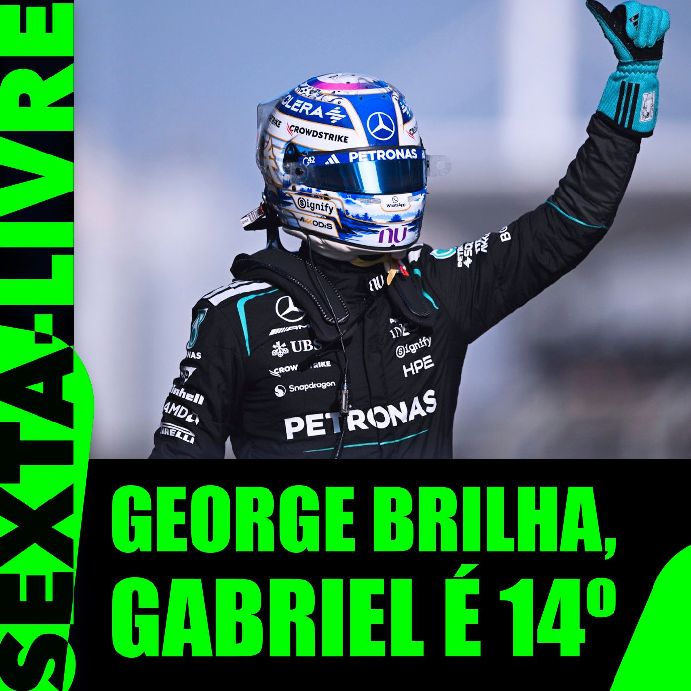 Russell pole, Kimi 2º, Norris à frente da Ferrari, Bortoleto 14º: Tudo do Quali sprint na China | F1 Russell pole, Kimi 2º, Norris à frente da Ferrari, Bortoleto 14º: Tudo do Quali sprint na China | F1
