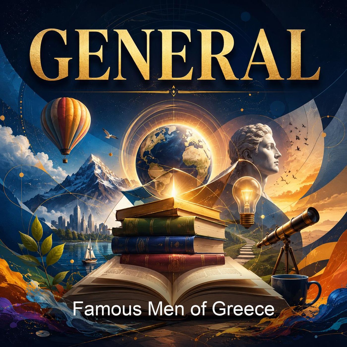 Famous Men of Greece podcast artwork
