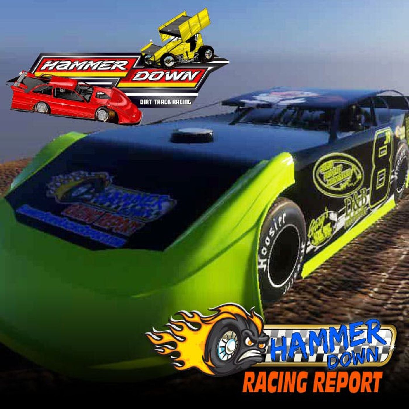 Hammer Down Dirt Track Racing Game Creator - TJ Peterson