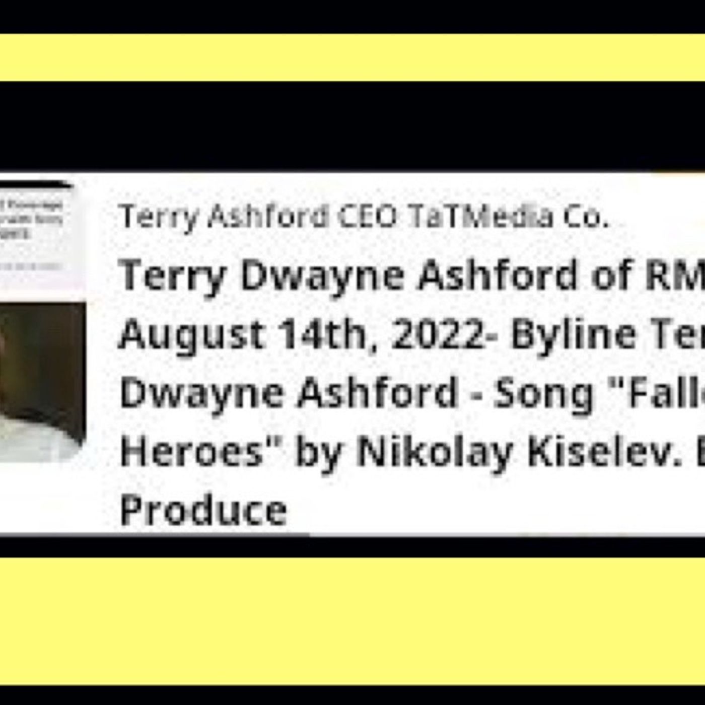 Tennis Specifically Terry Dwayne Ashford