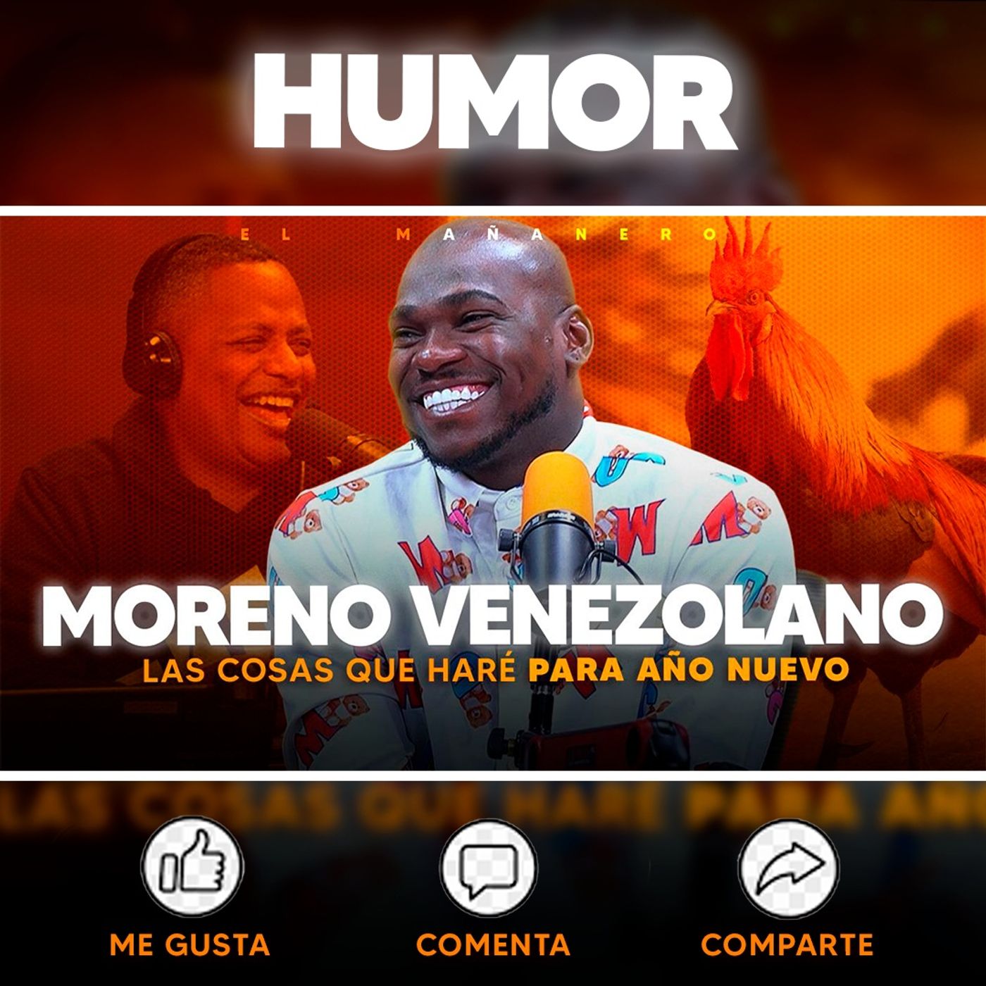 Cuando me comí el Gallo de mi Amigo y las cosas que haré para despedir el año - El Moreno Venezolano