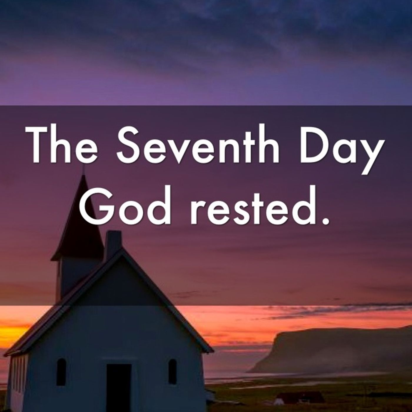 What did God do on the seventh day of creation?