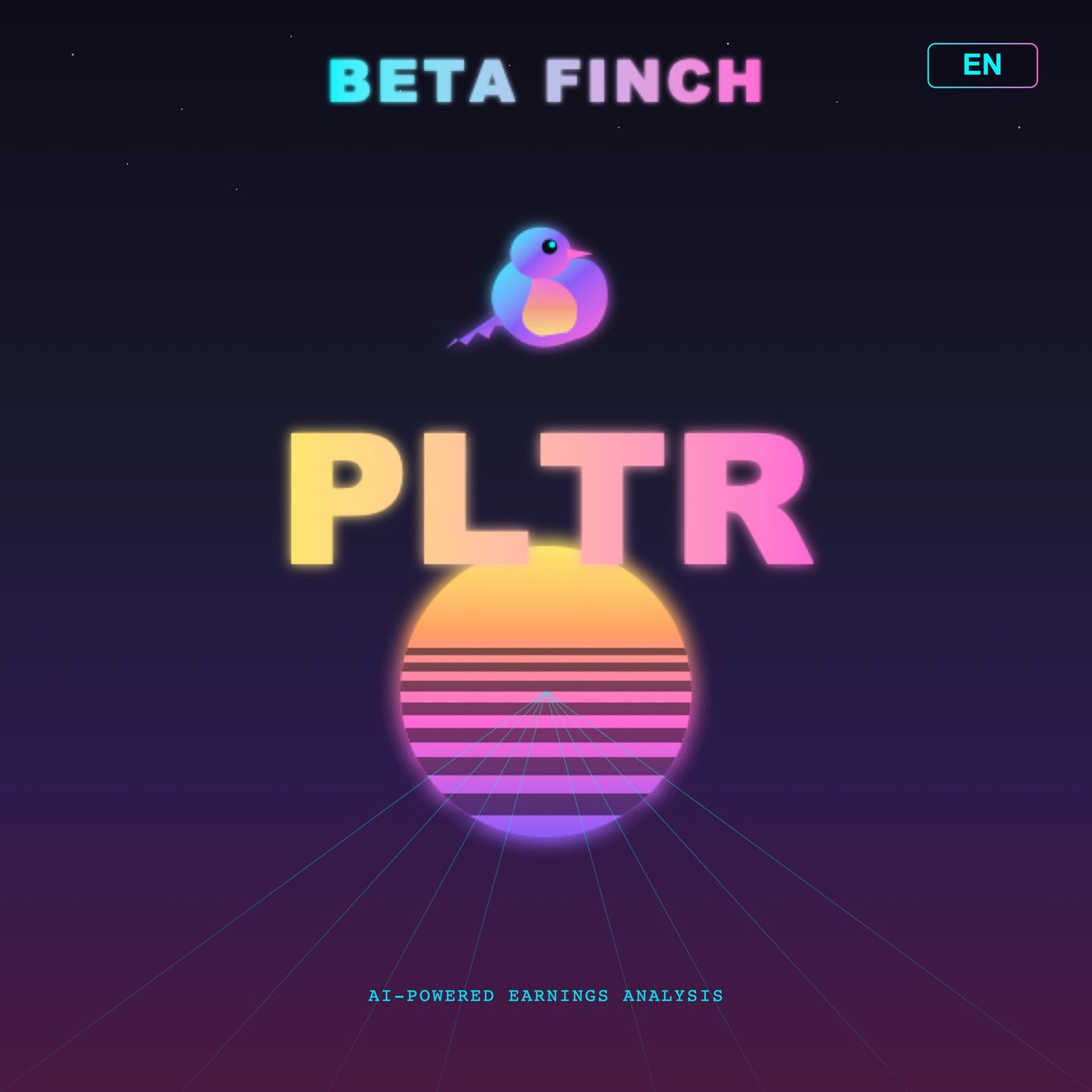 Beta Finch - Palantir - PLTR - EN cover art