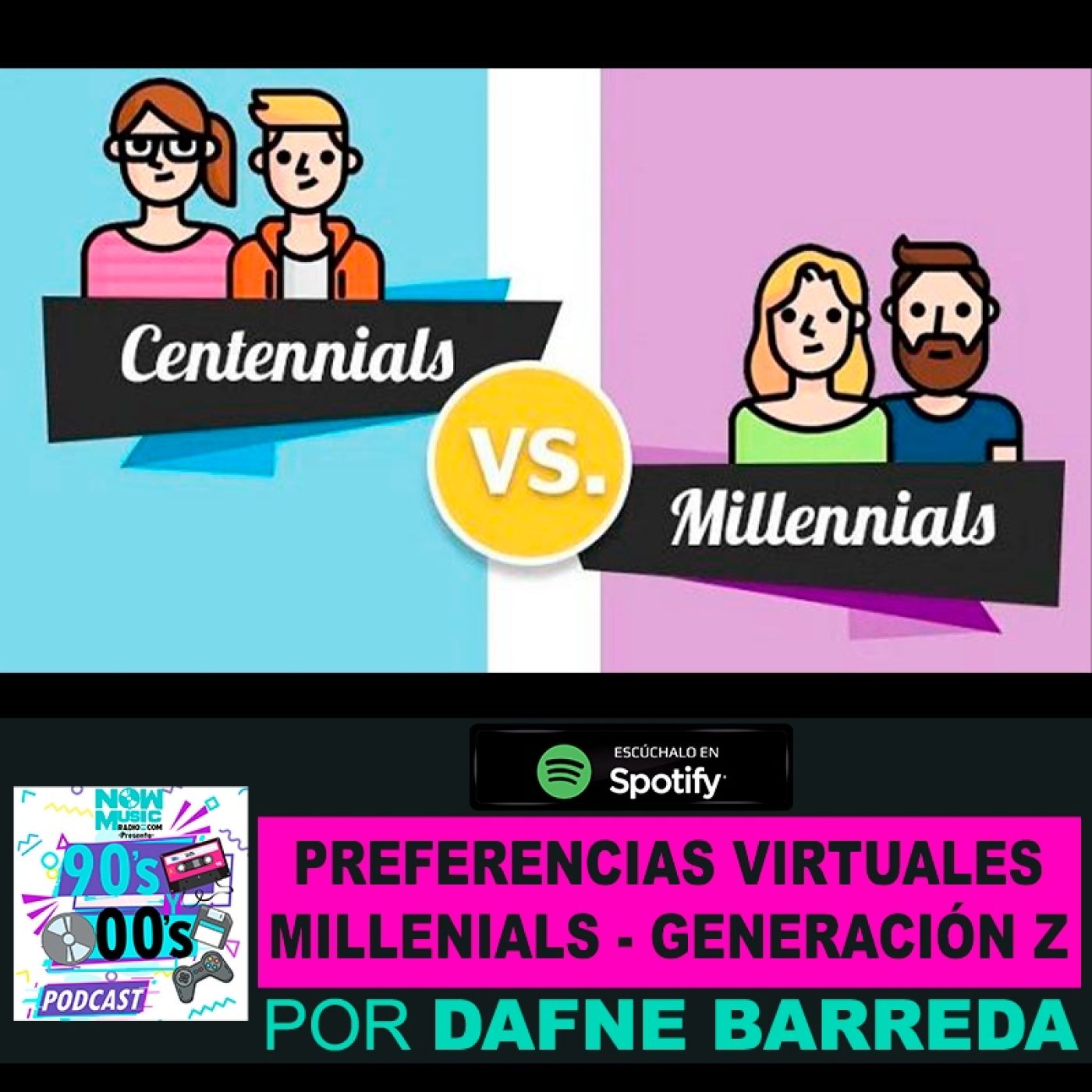 Preferencias virtuales de Millenials vs Gen Z episode artwork