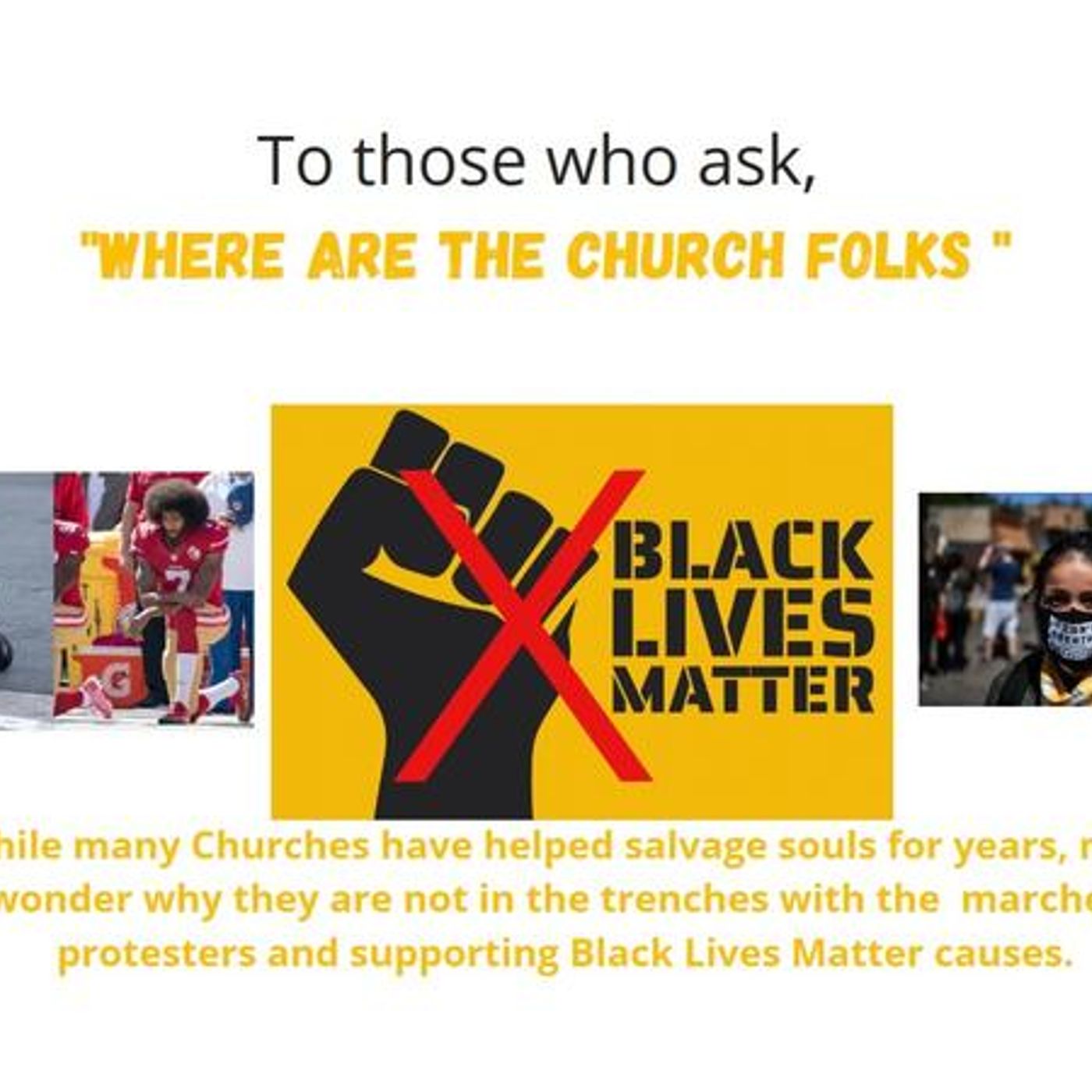 Finally, why many Christians don't support BLM, marching or protesting. Pt.2 episode artwork