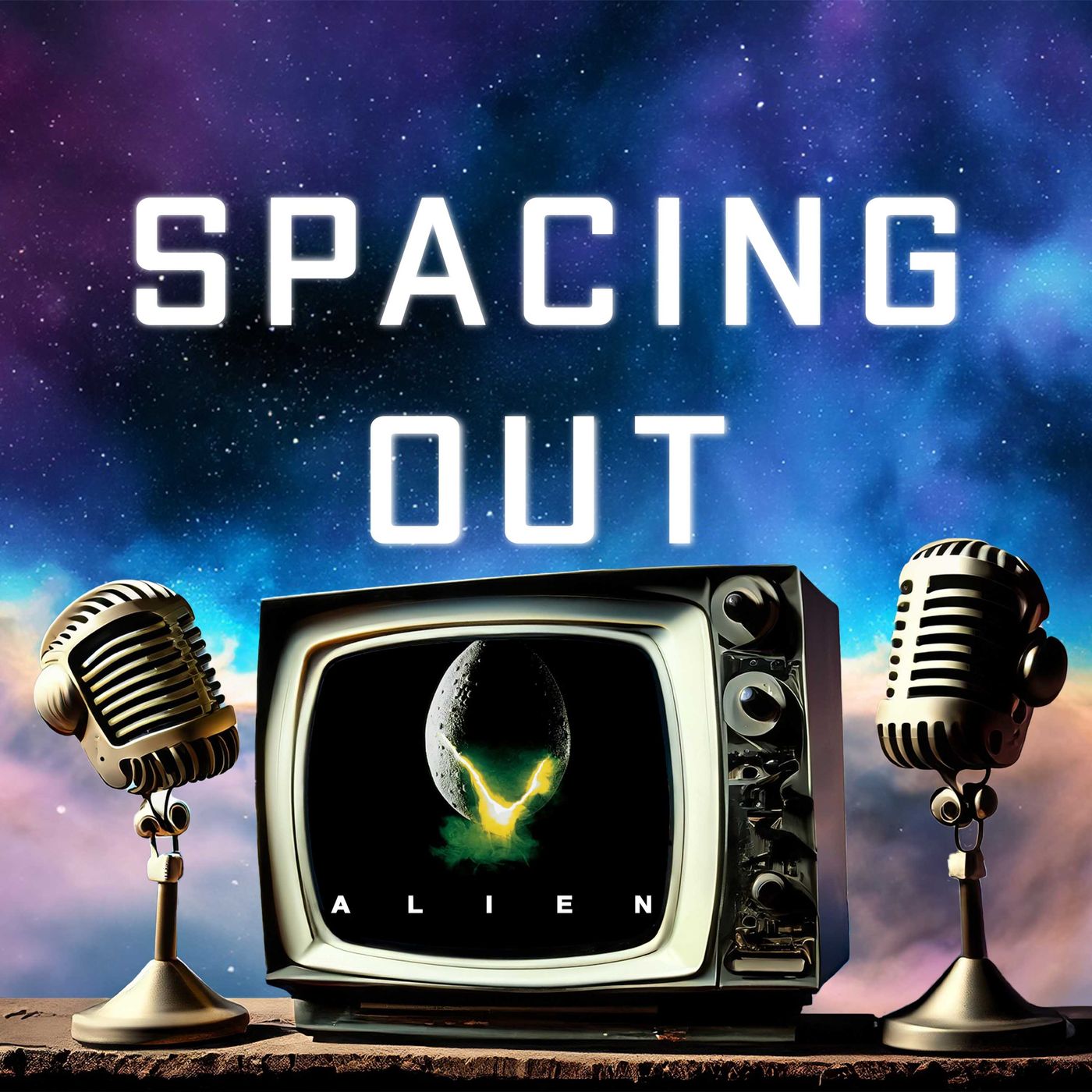 Spacing Out with Alien podcast show image