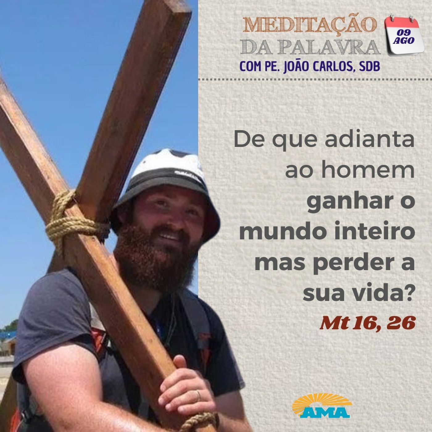 09 de agosto de 2024 - Meditação da Palavra do Senhor