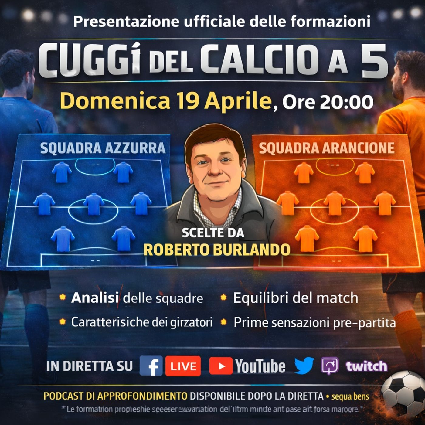 Le Formazioni del 20/4/26 episode artwork