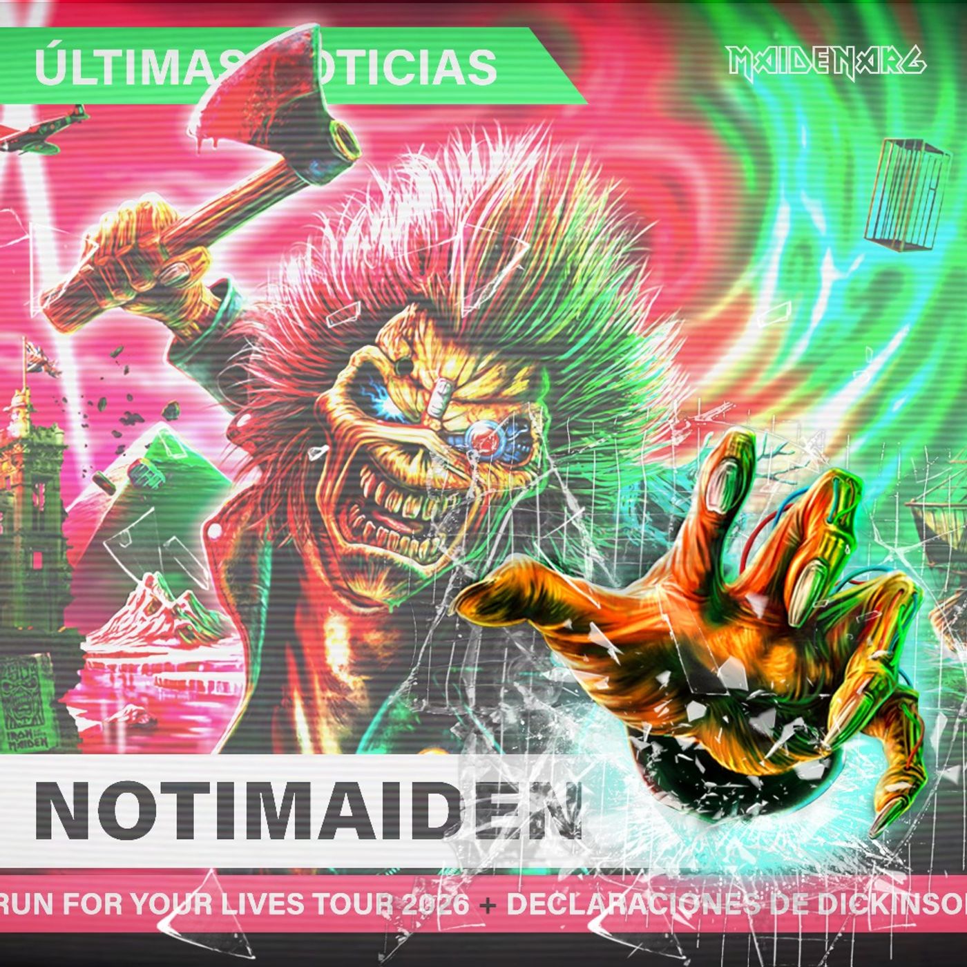 No Prayer for the Podcast #90 - NOTI-MAIDEN 2025, Parte 2! episode artwork