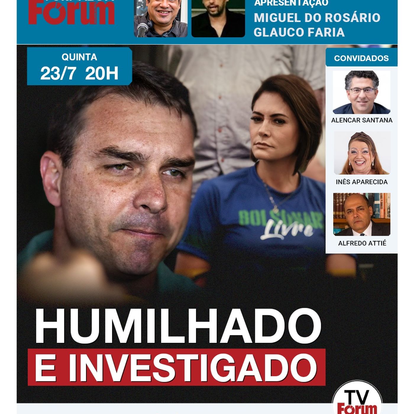 Aliado de Michelle no STF manda PF investigar Dark Horse | Flávio pede desculpas episode artwork