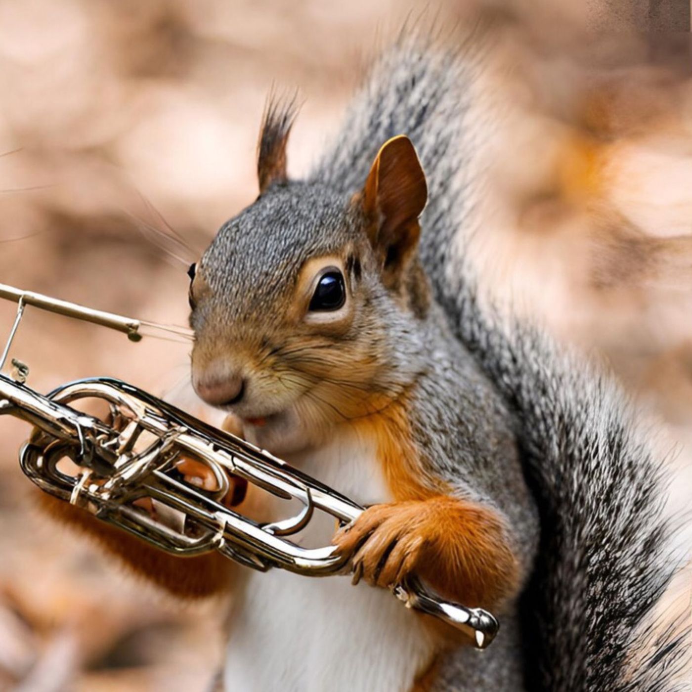 Las ardillas en la banda del rey