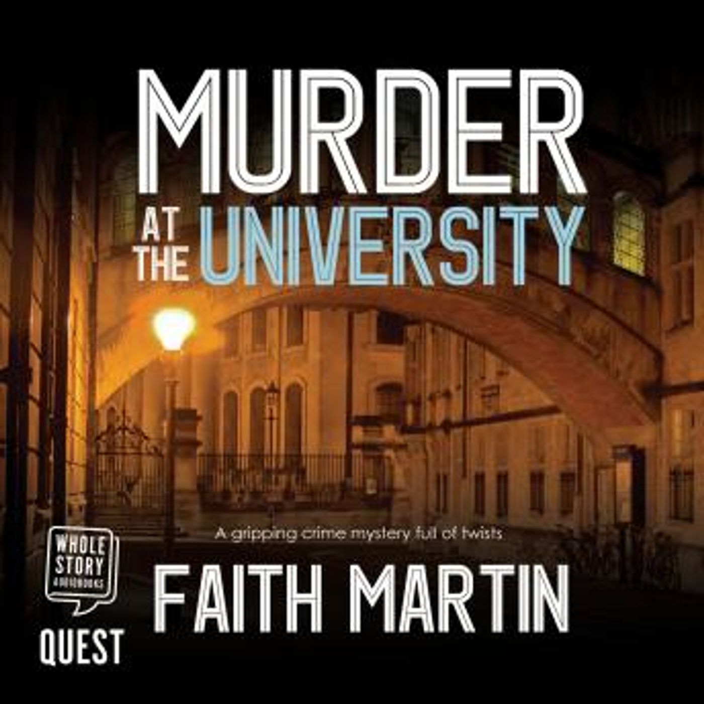 Murder at the University by Faith Martin episode artwork