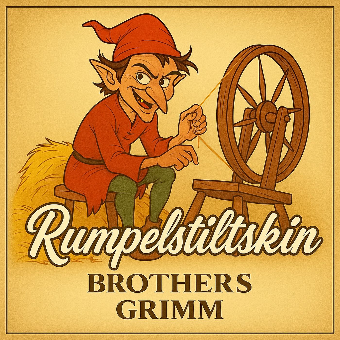 Ep. 112: Rumpelstiltskin by the Brothers Grimm (Germany) early 1800's episode artwork