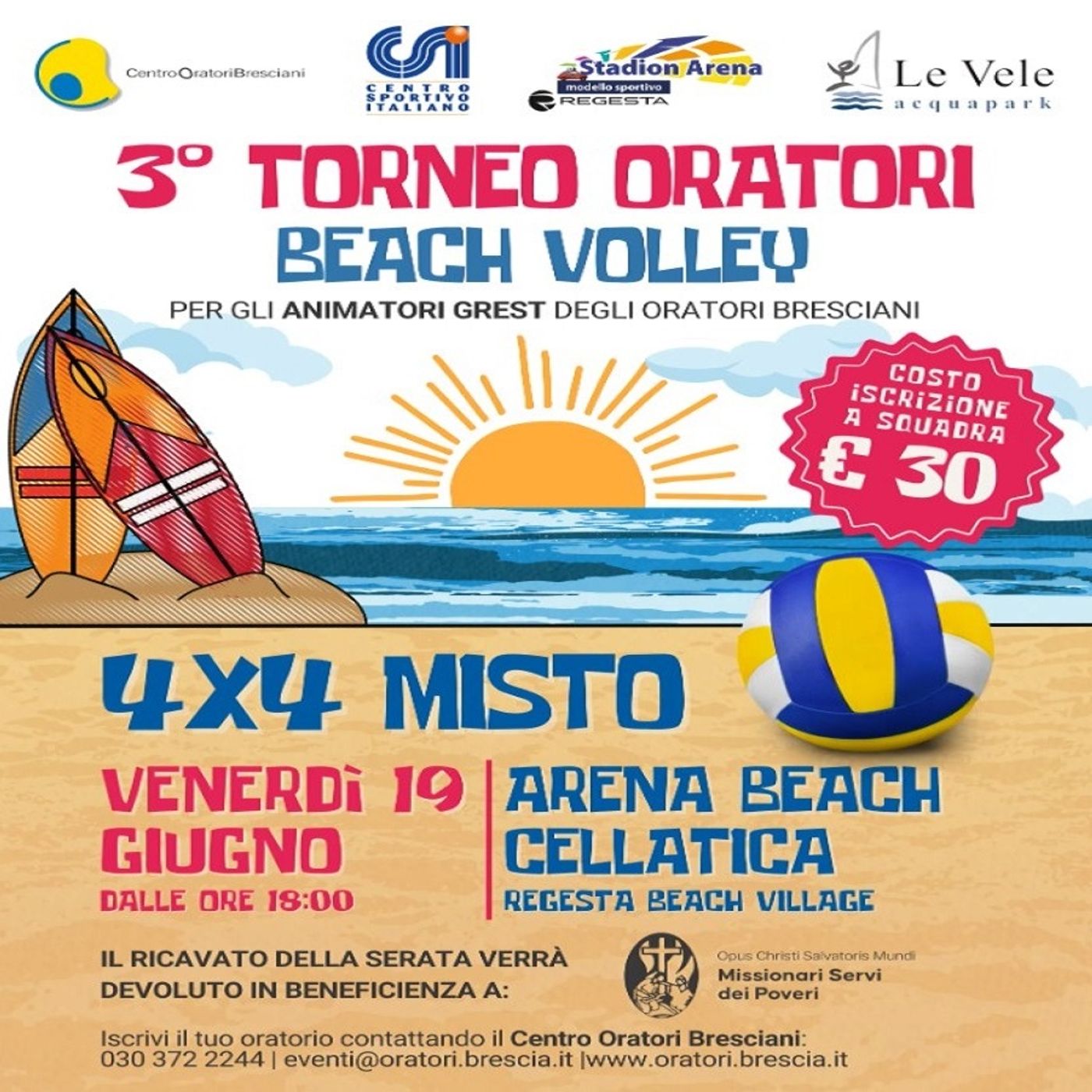 Torneo degli Oratori, una serata di sport per riunire gli animatori dei Grest della Diocesi: intervista a Gabriele Bazzoli - 22 aprile 2026 episode artwork