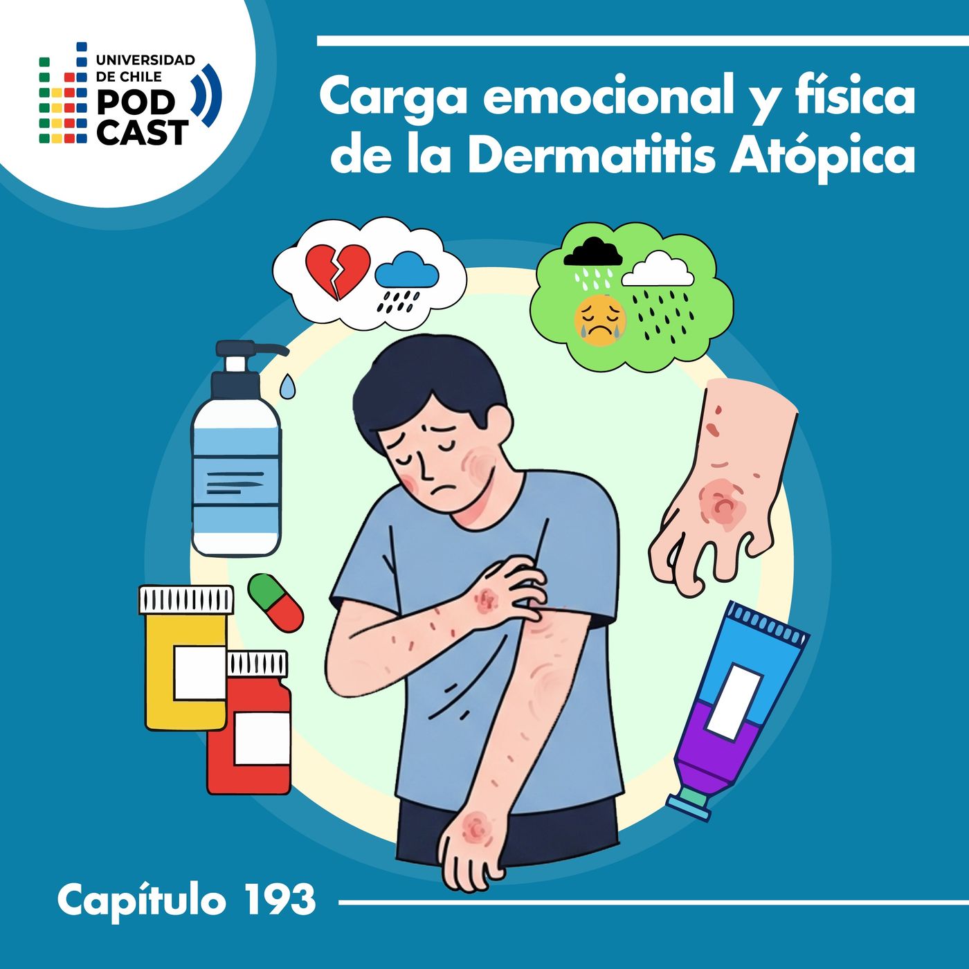 Carga emocional y física de la Dermatitis Atópica