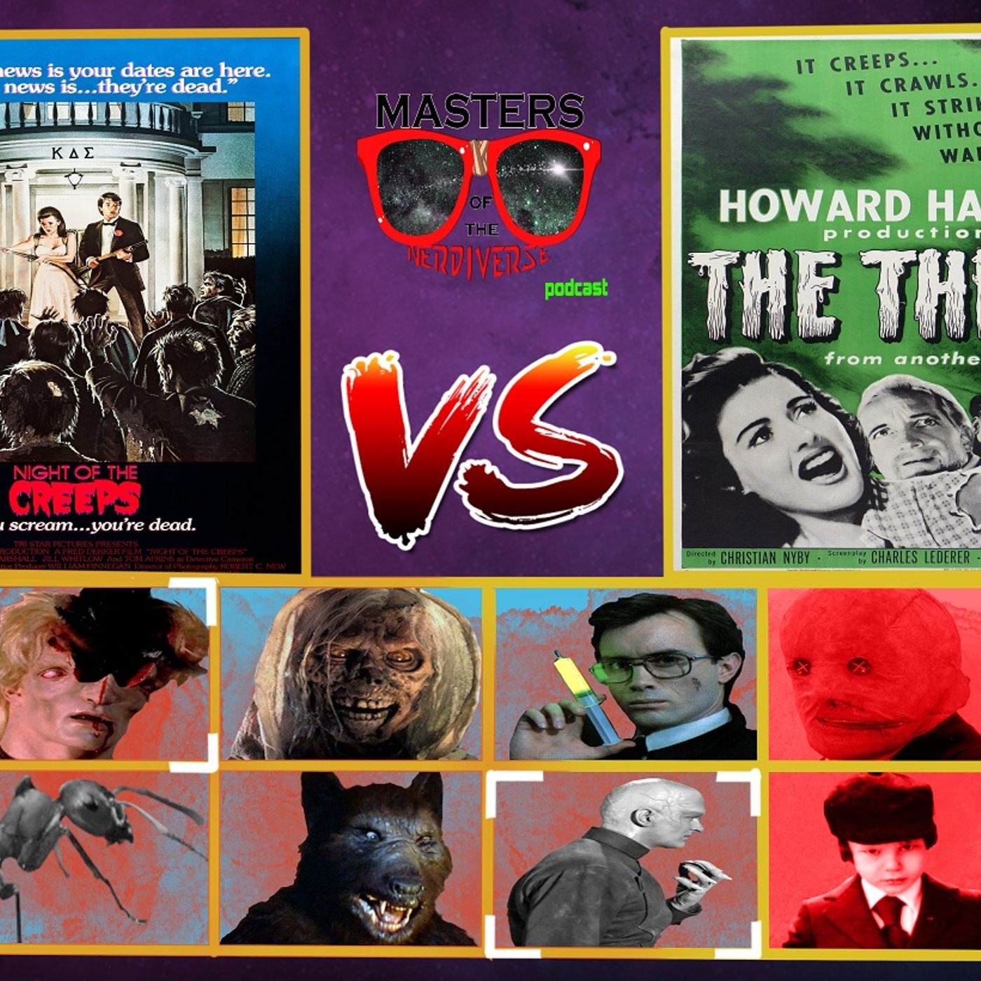 MOTN Random Select: Night of the Creeps (1986) Vs. The Thing From Another World (1951) episode artwork