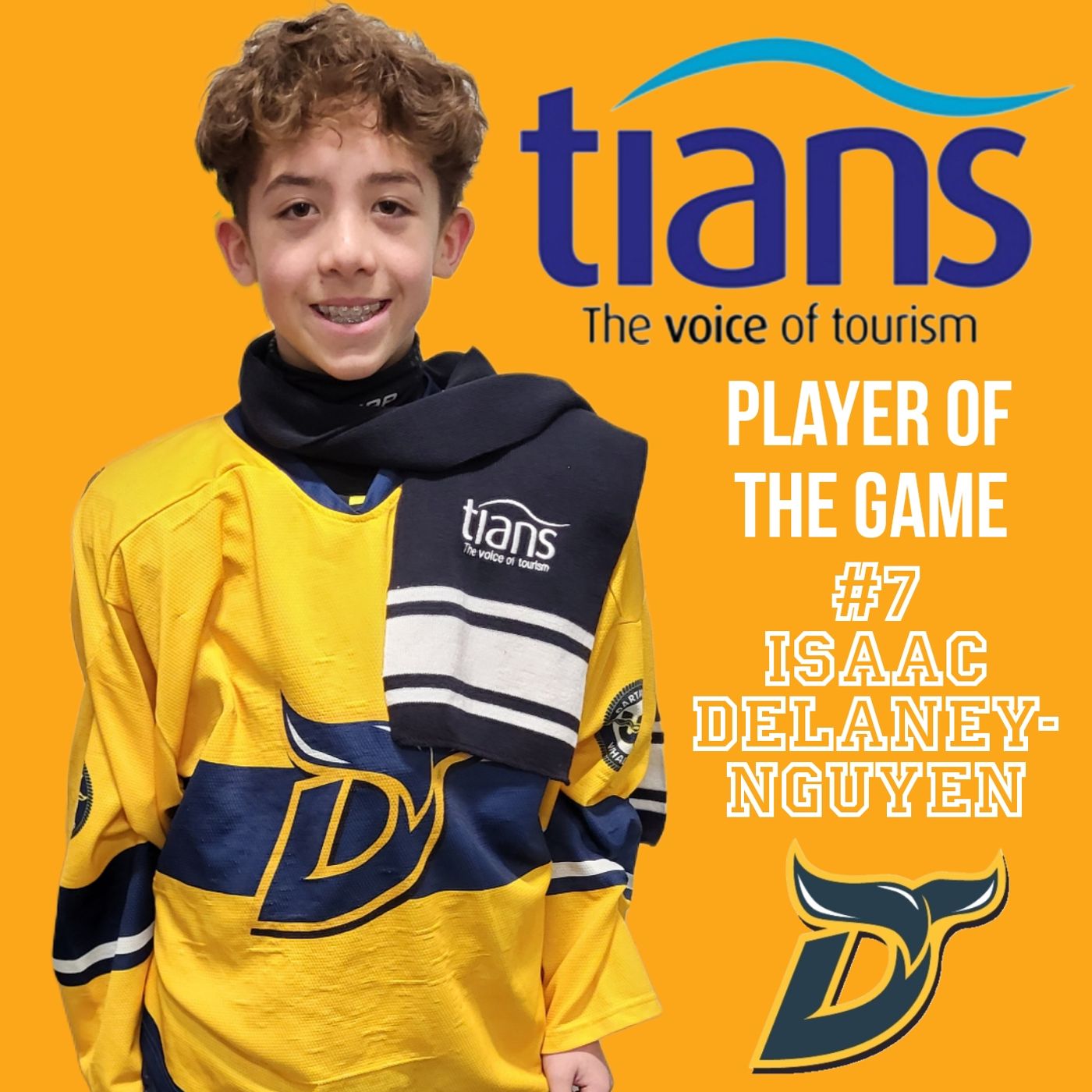 TIANS Player of the Game - Isaac Delaney-Nguyen episode artwork