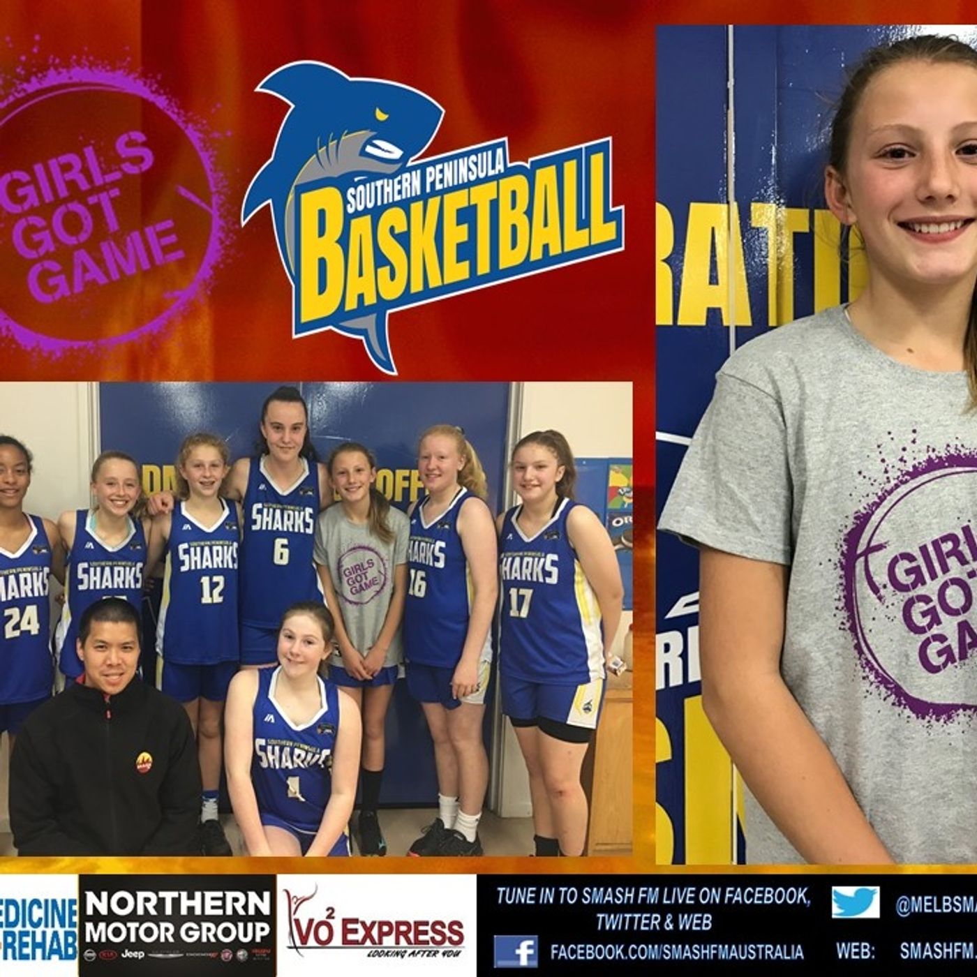 SSS: Girls Got Game Friday with Southern Peninsula Sharks U14 Girls Basketball episode artwork