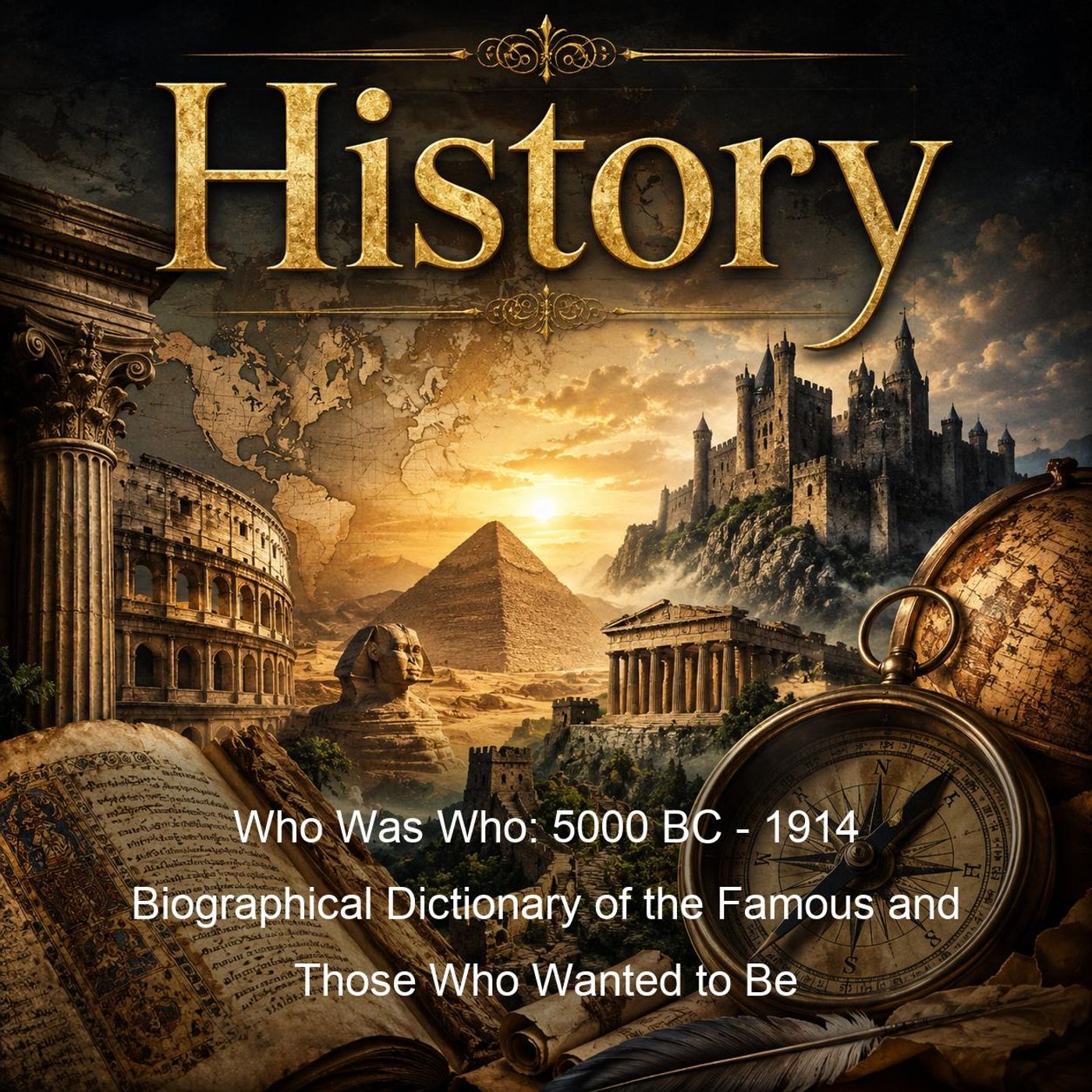 Who Was Who: 5000 BC - 1914 Biographical Dictionary of the Famous and Those Who Wanted to Be