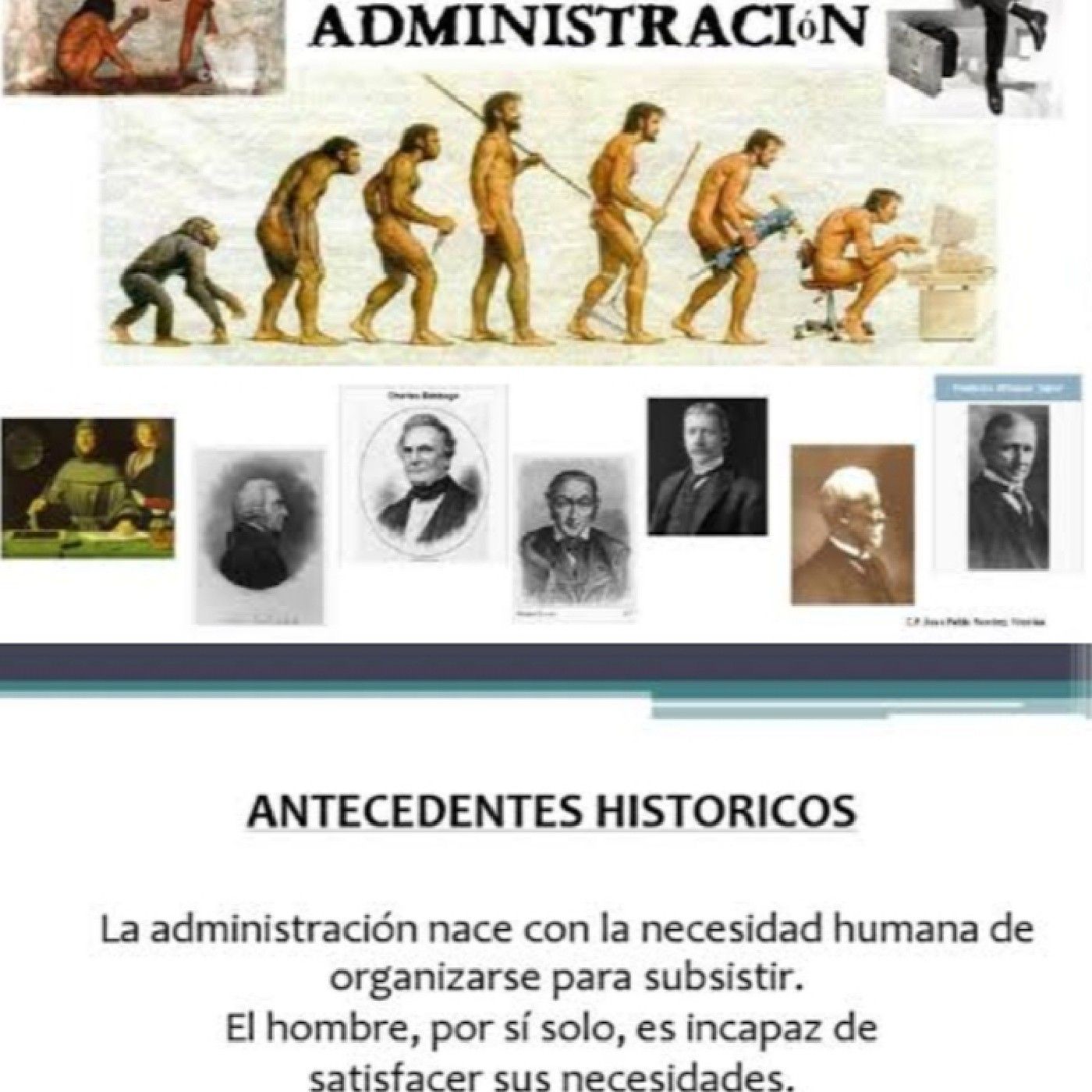 Antecedente histórico de administración cover art