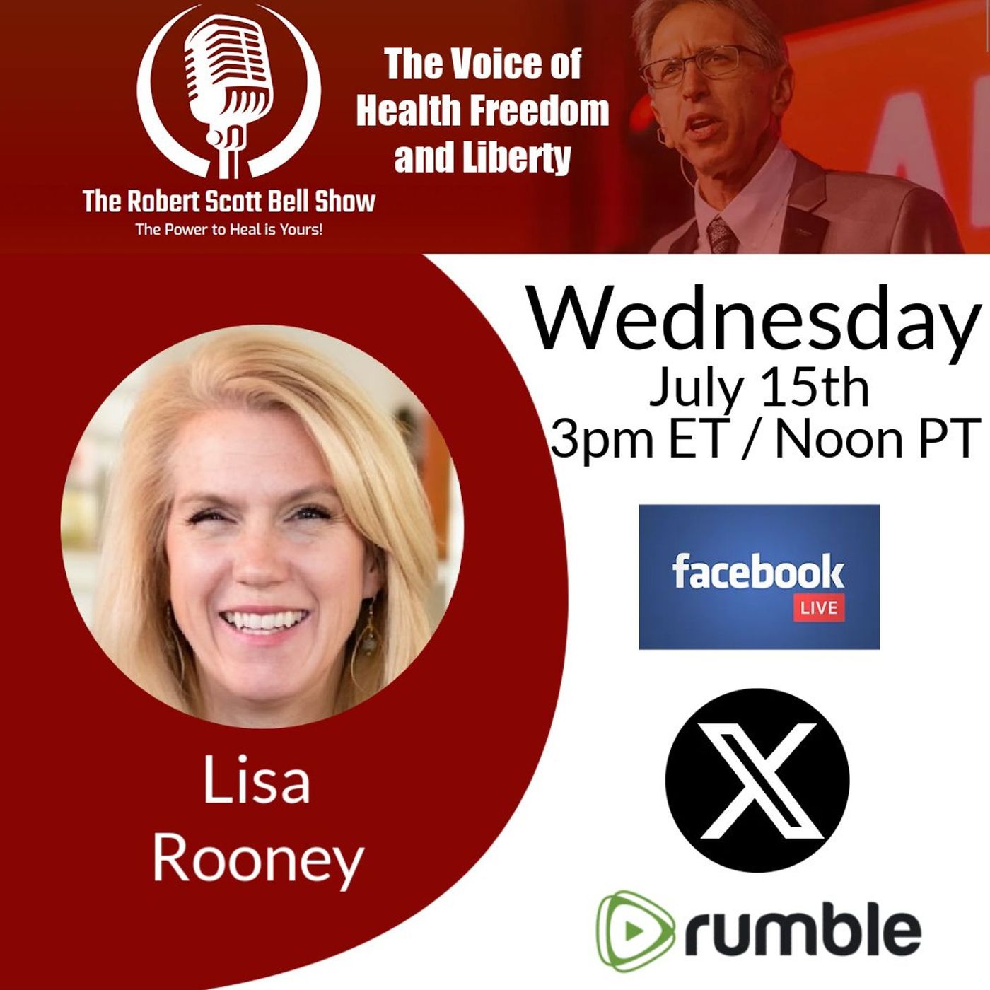 COVID Lockdown Forgiveness, Lisa Rooney, Homeopathic Remedies, Vaccine Injury Plan, Constipation, Coffee For Liver Health - The RSB Show 7-1 episode artwork