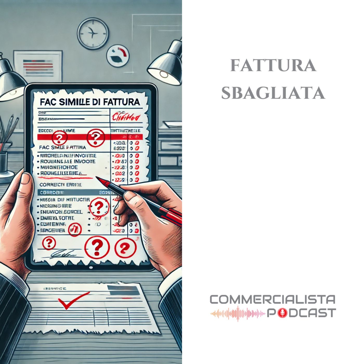 Fattura sbagliata