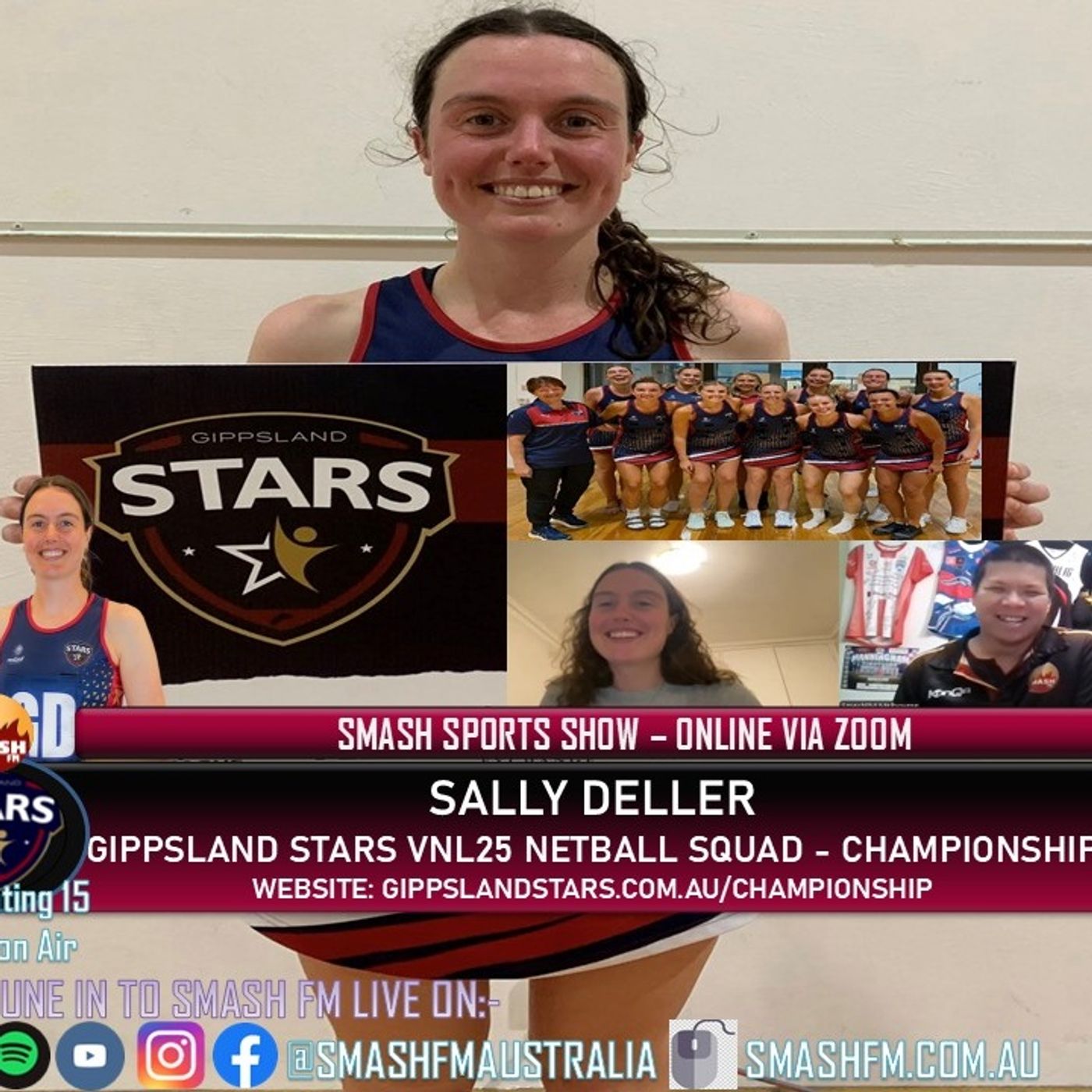 SSS15THYR: Gippsland Stars VNL25 Champ Sally Deller Interviews 170725