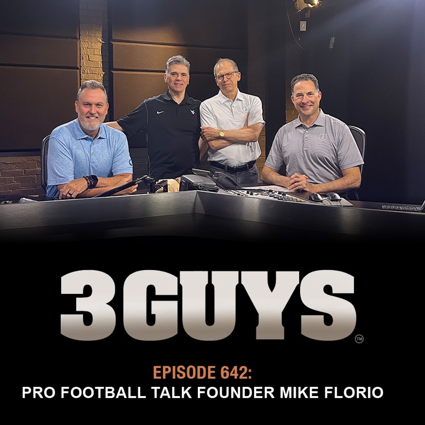 3 Guys Before The Game - Pro Football Talk Founder Mike Florio (Episode 642)