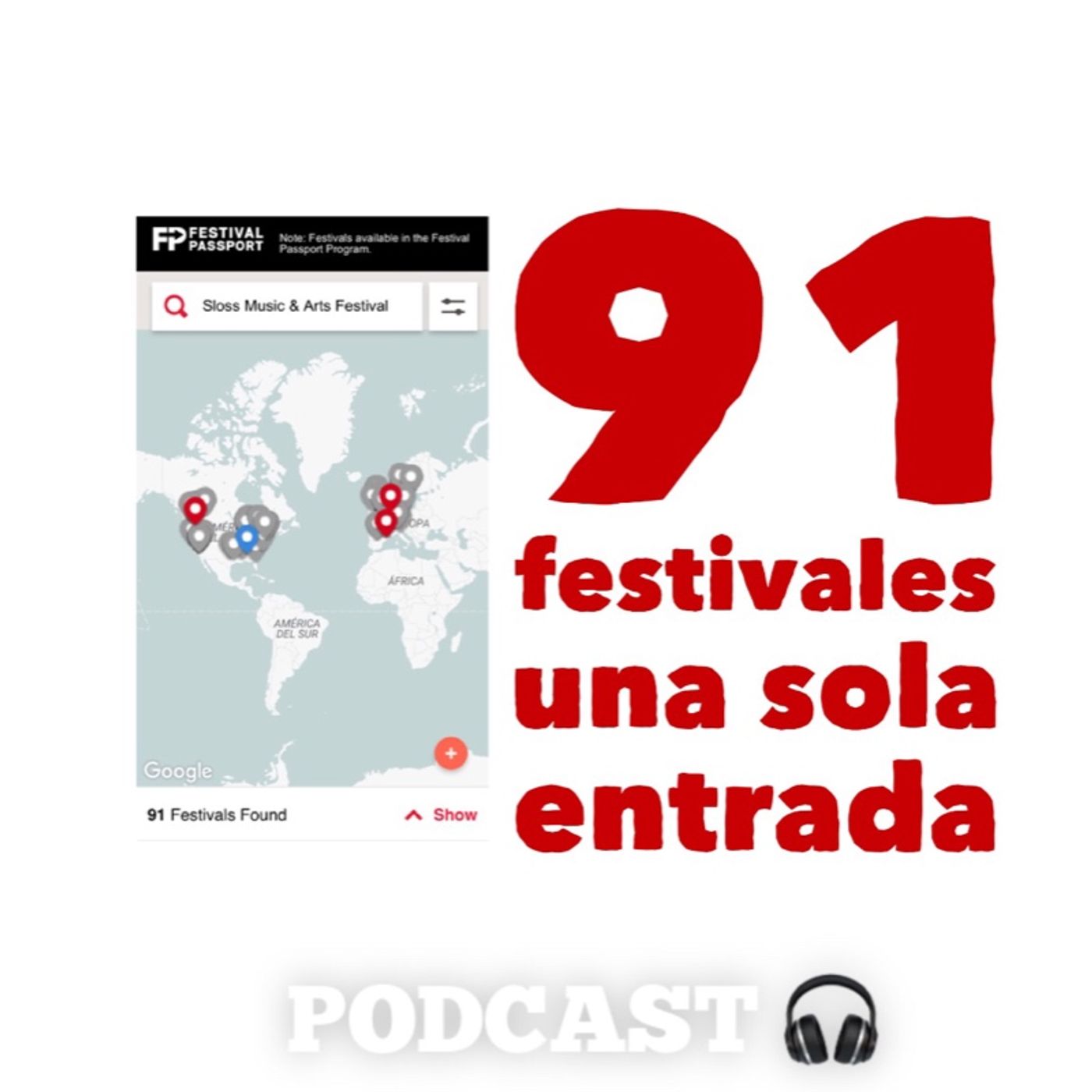 Pasaporte para 91 festivales