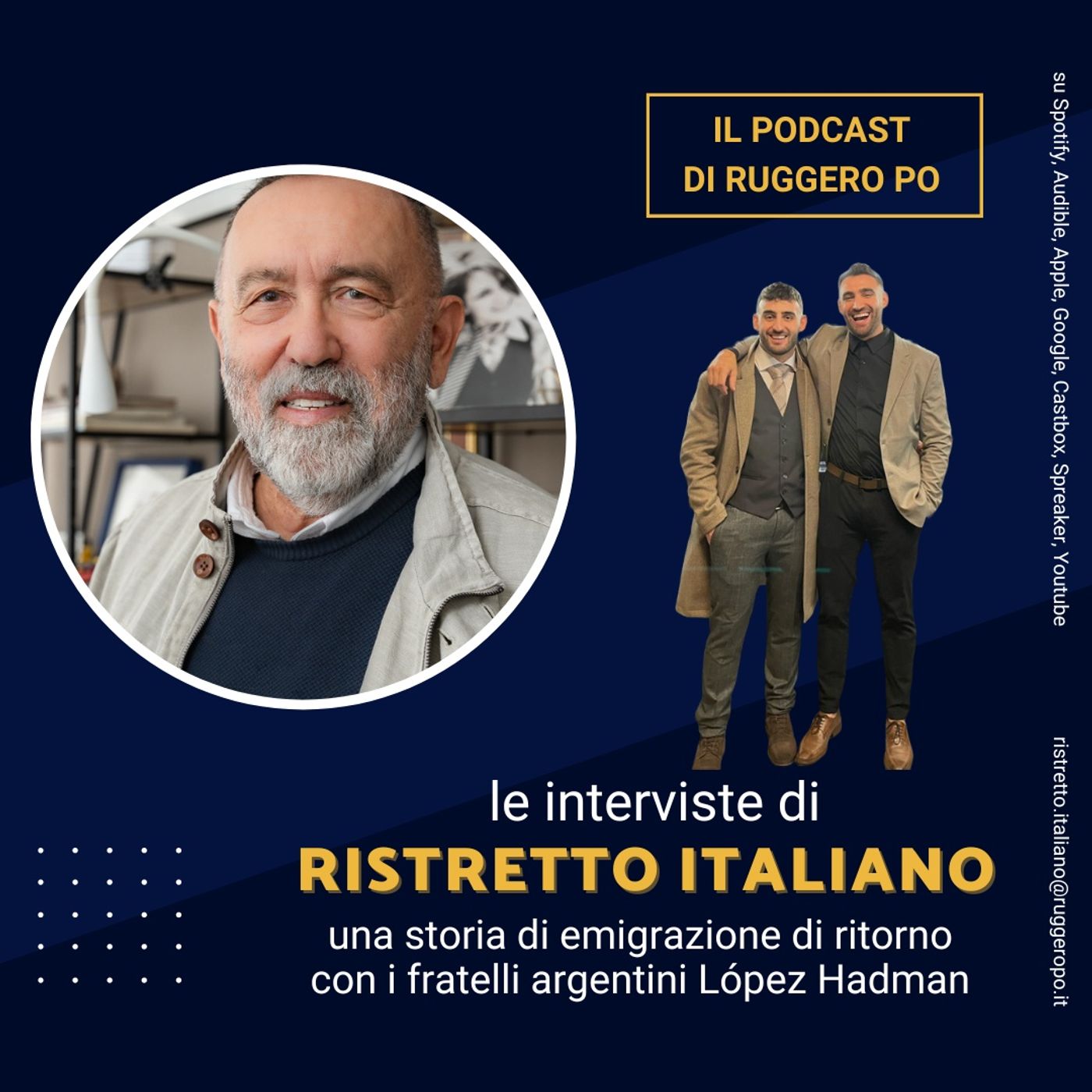 Le interviste di Ristretto Italiano - Fratelli Lopez Hadman - 8 maggio 2024 episode artwork