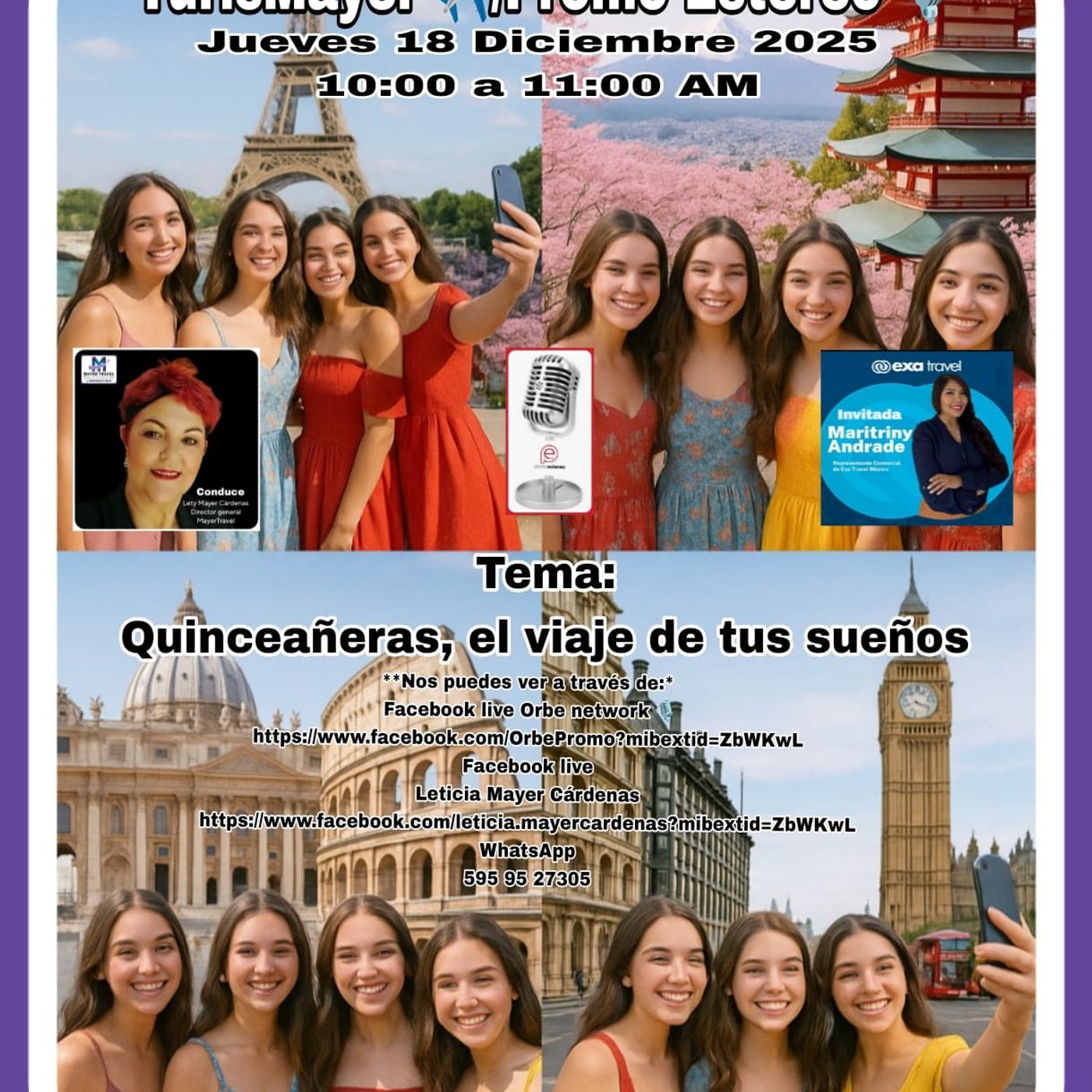 TURISMAYER || QUINCEAÑERAS: EL VIAJE DE TUS SUEÑOS TURISMAYER || QUINCEAÑERAS: EL VIAJE DE TUS SUEÑOS