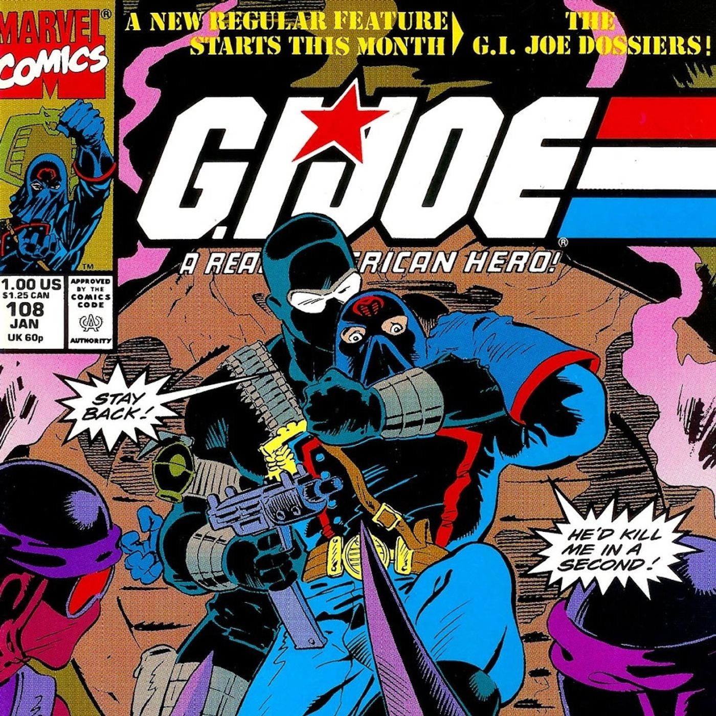 Unspoken Issues #157.1- G.I. Joe: A Real American Hero #108-111 episode artwork