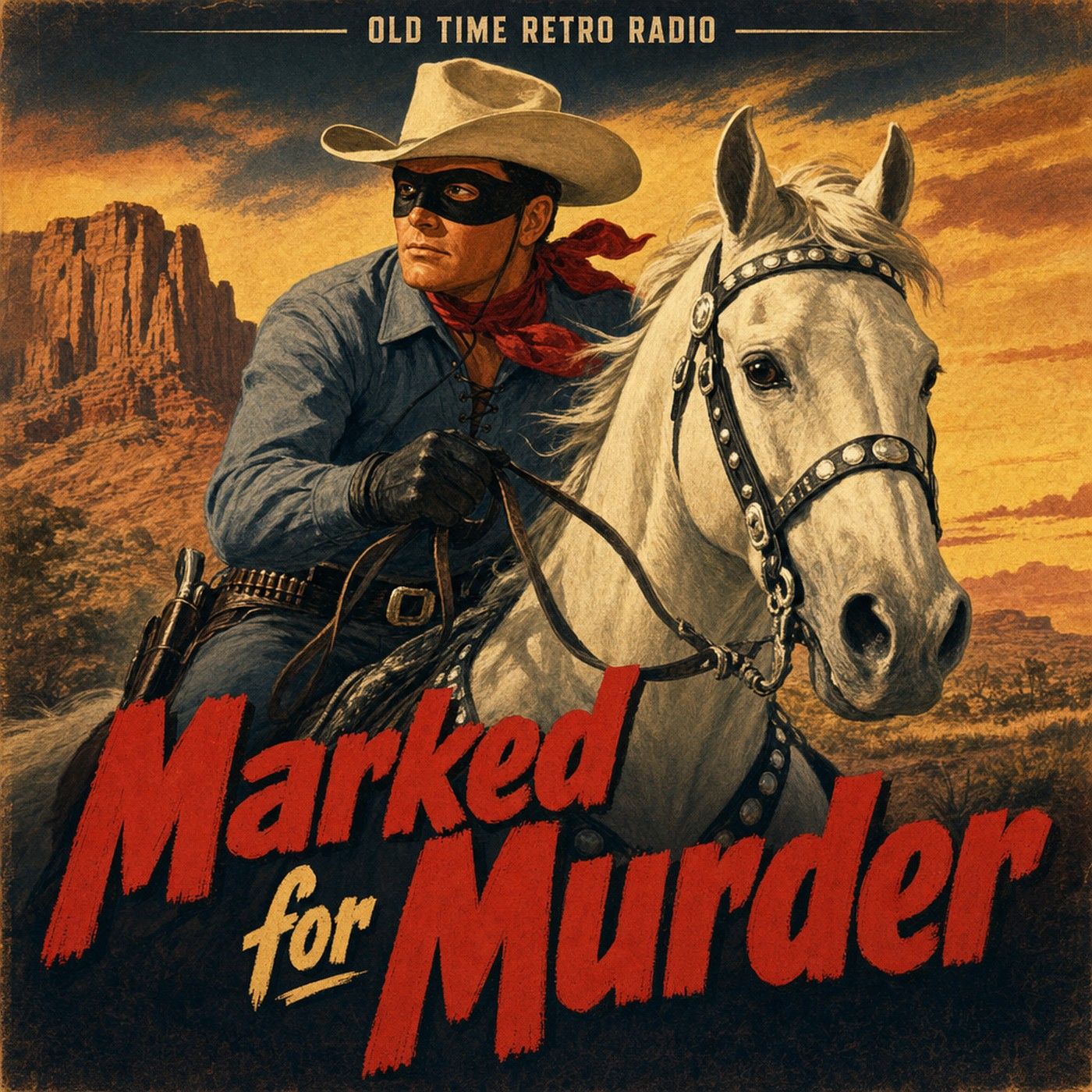 The Lone Ranger - "Marked for Murder" (Old Time Radio, 1956) episode artwork