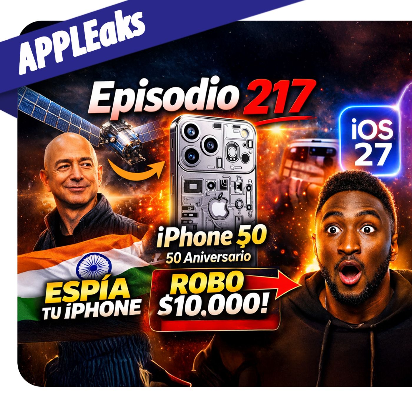¡ROBAN $10.000 a MKBHD! 🚨 El fallo del iPhone + iOS 27 y el iPhone 18 al descubierto ⚠️