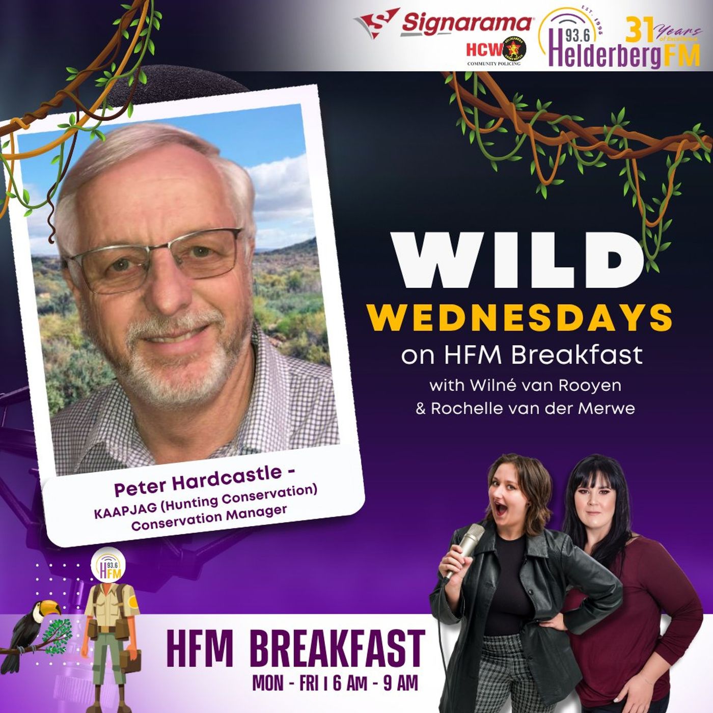 Wild Wednesday's On #HFMBreakfast episode artwork