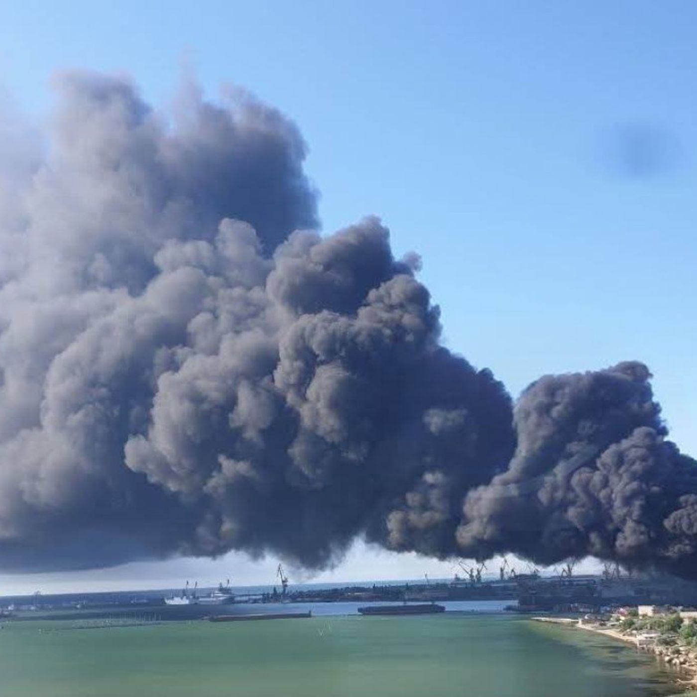 Crimea declares state of emergency after Ukrainian drone strikes episode artwork