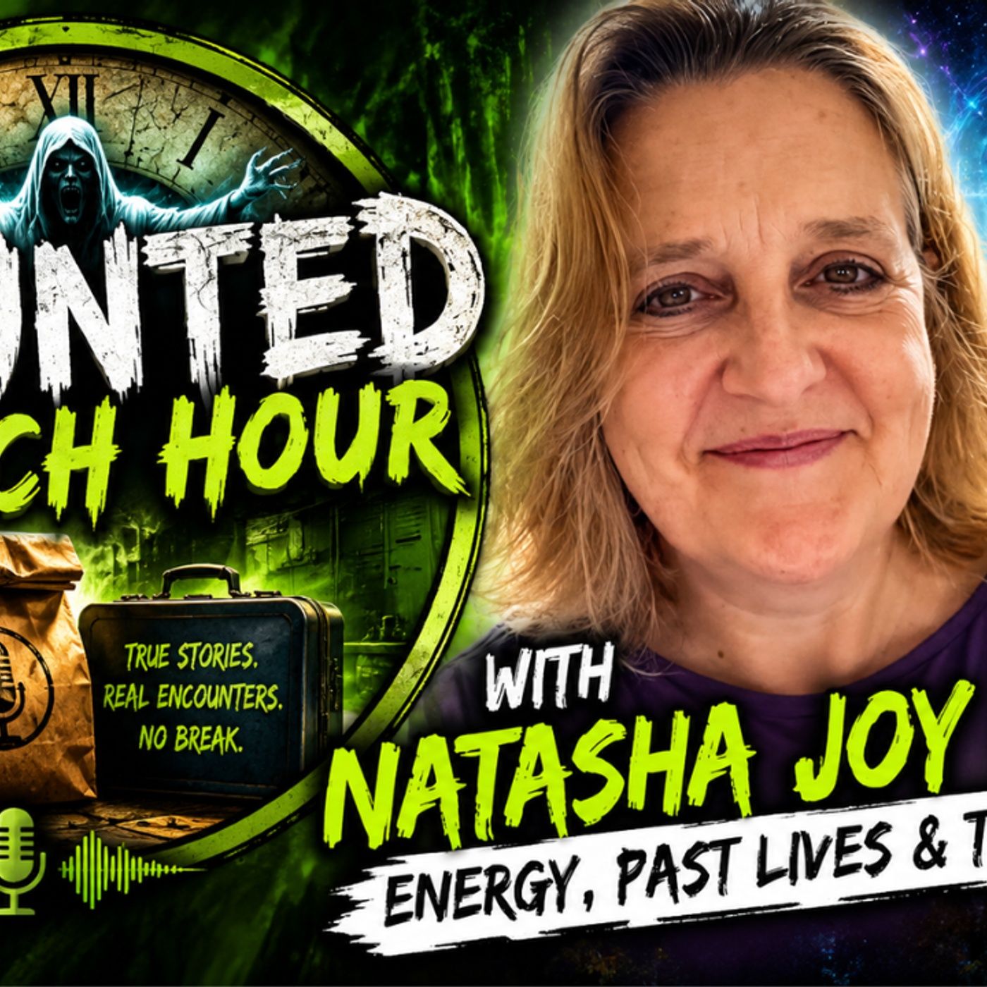 Haunted Lunch Hour with Natasha Joy Price | Energy, Past Lives & the Unseen episode artwork